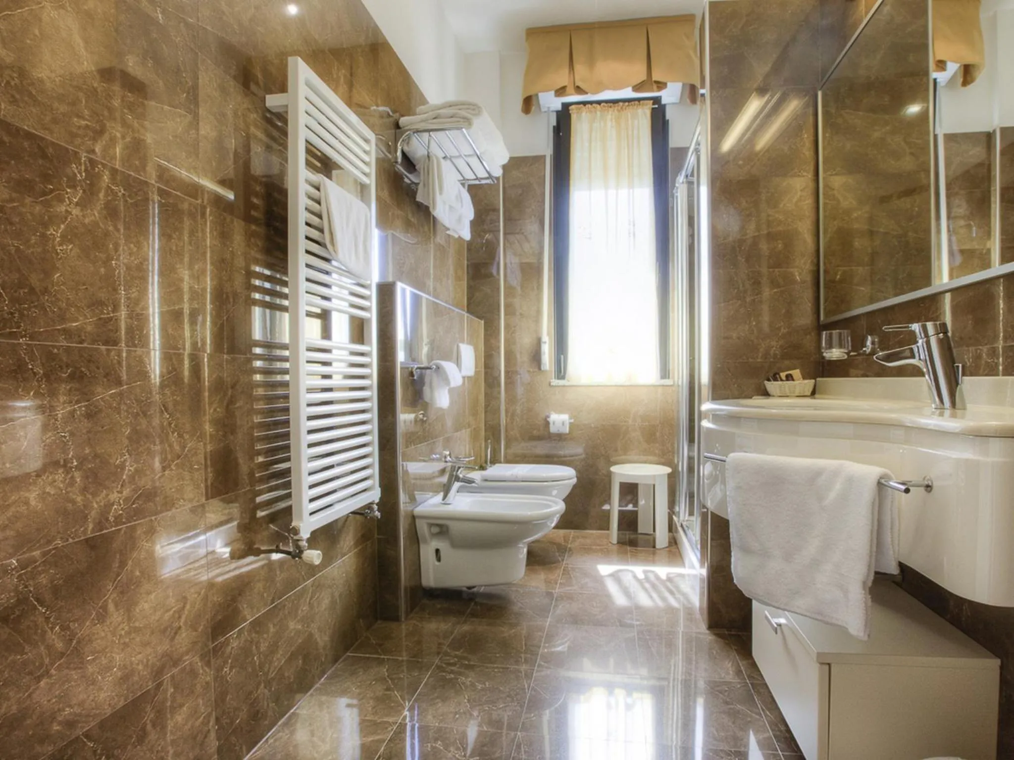Bathroom in Hotel Nettuno