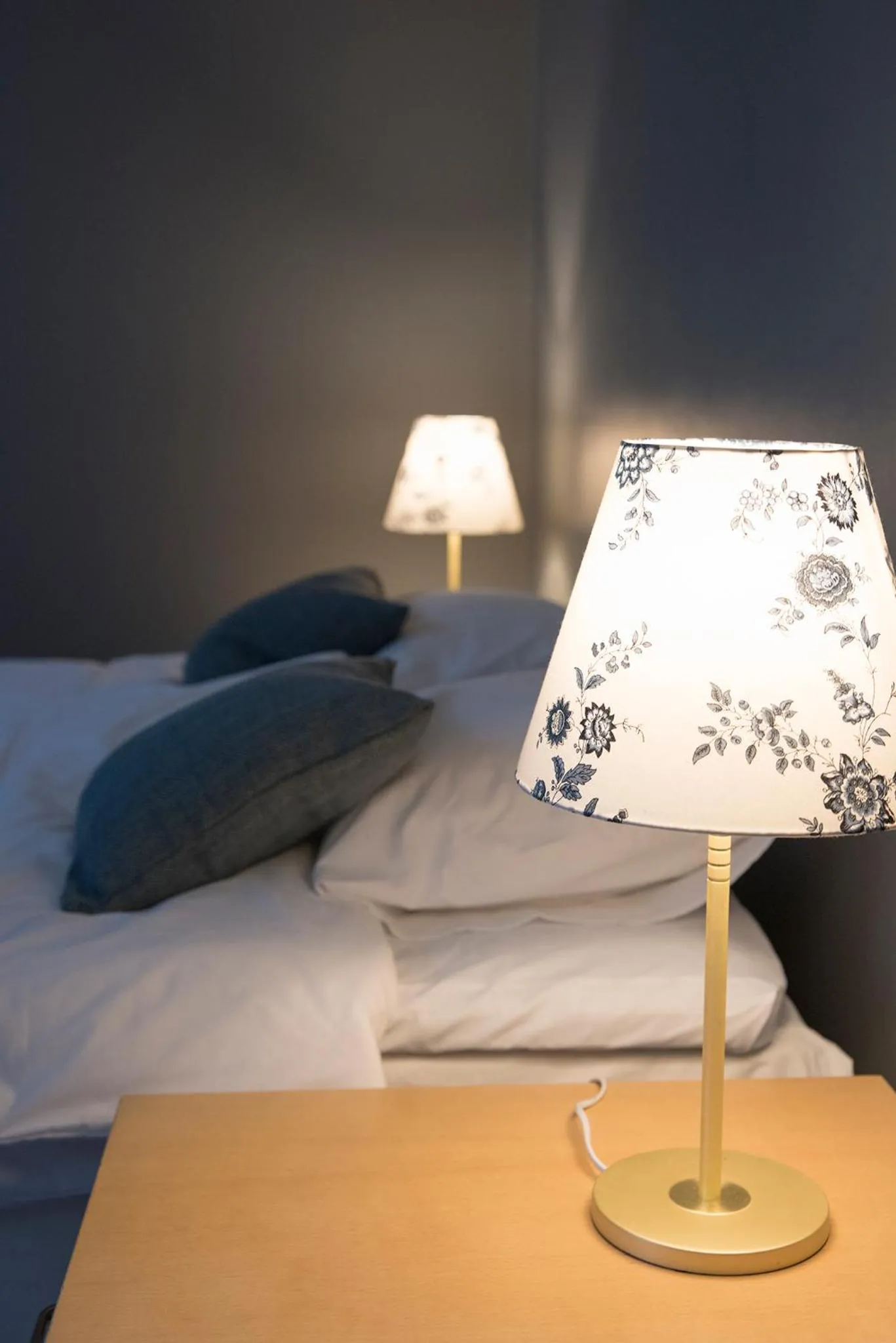 Decorative detail, Bed in Boutique hotel Sawohouse