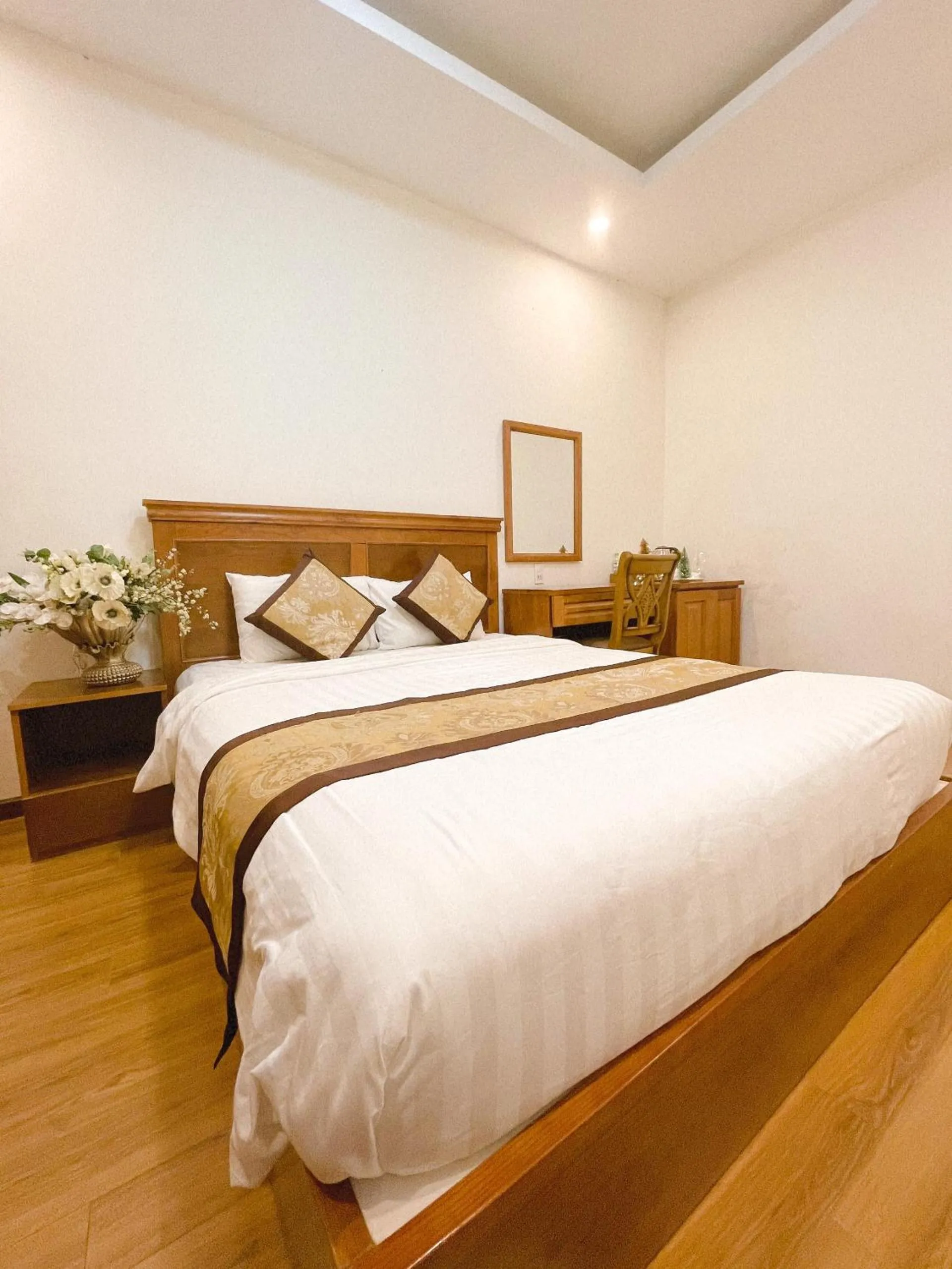 Bed in Hồng Tùng Hotel