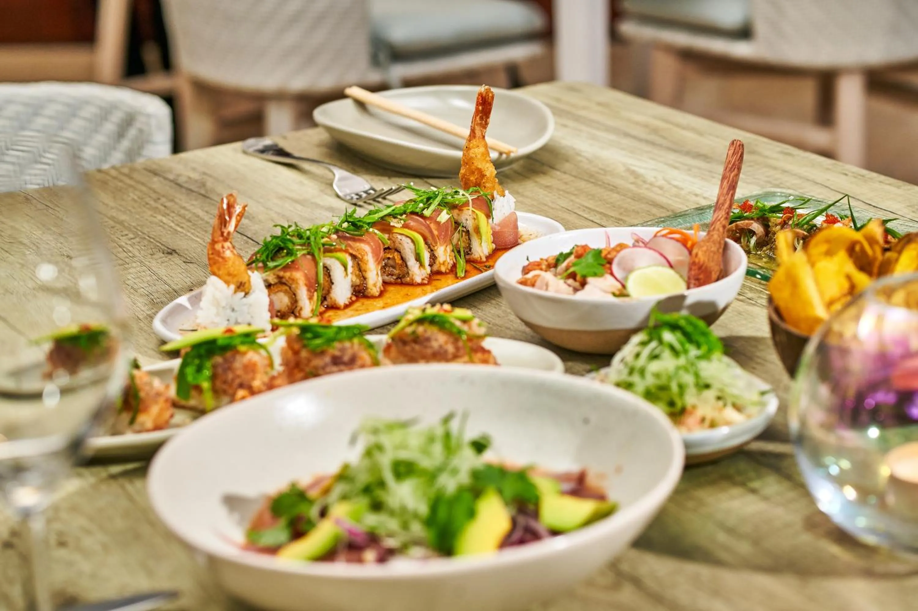 Restaurant/places to eat in Calabash Hotel