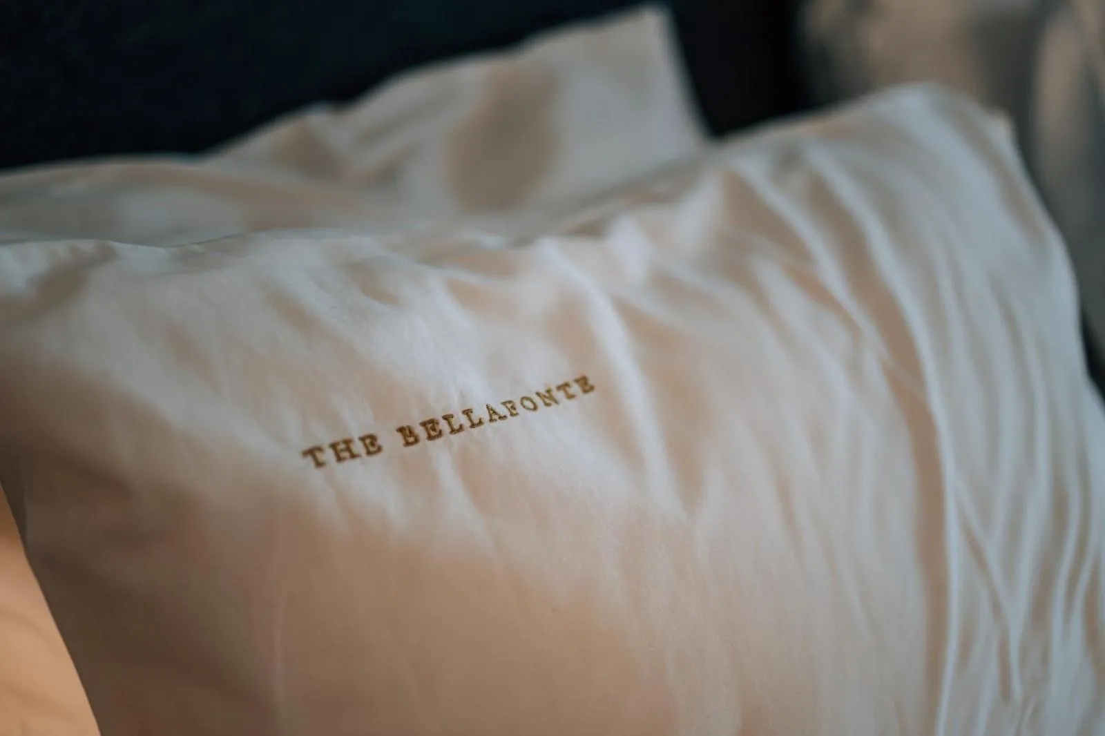 Bed in The Bellafonte - Luxury Oceanfront Hotel