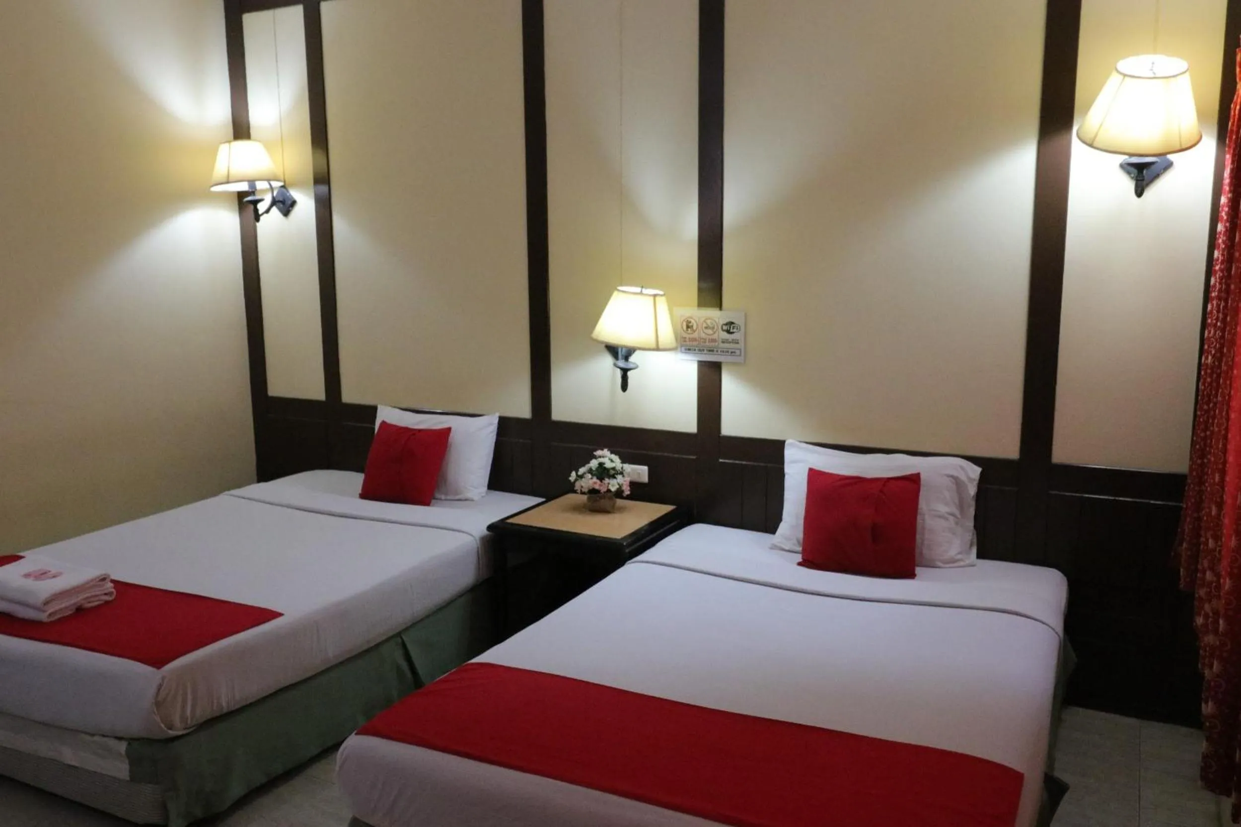 Bedroom, Bed in Baan Nat The Village