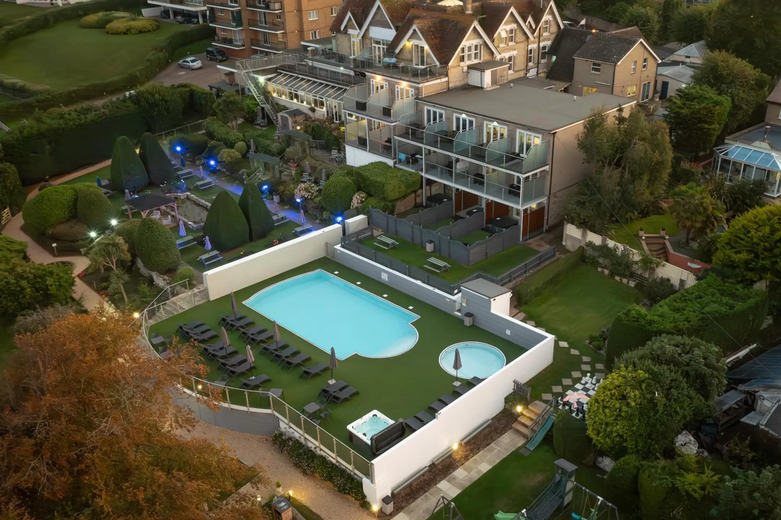 Property building in Luccombe Hall Hotel Property building in Luccombe Hall Hotel