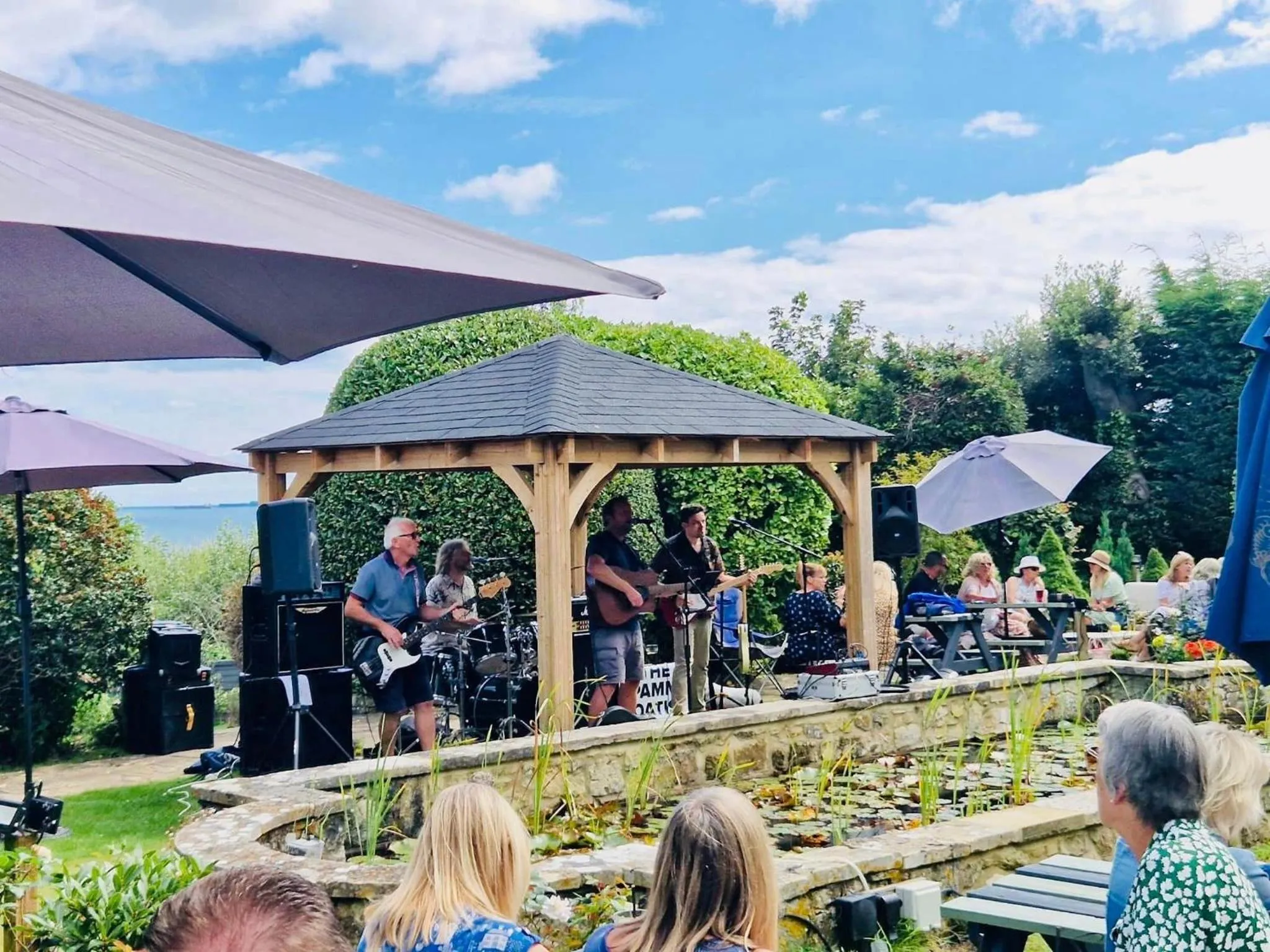 Evening entertainment in Luccombe Hall Hotel