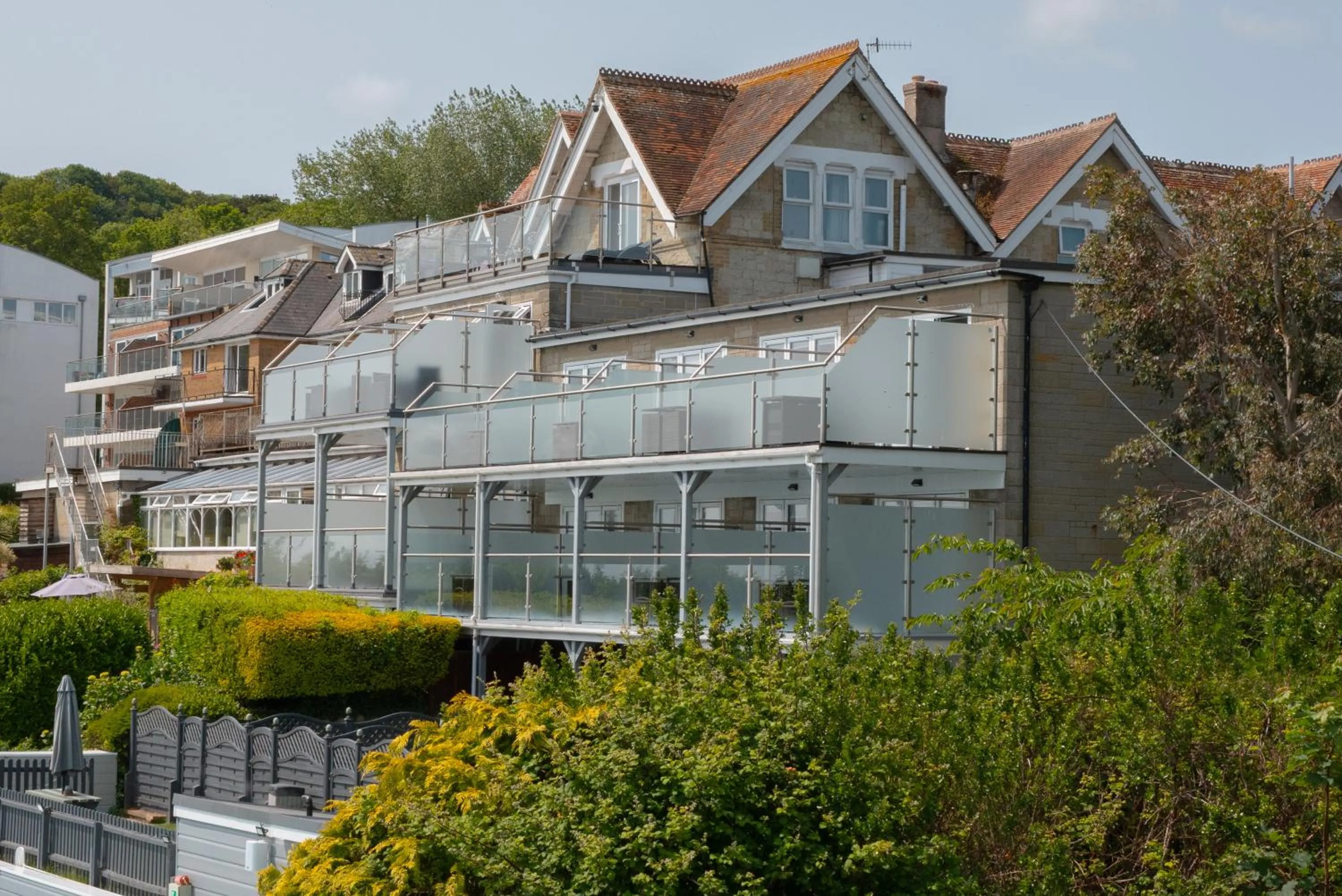 Property building in Luccombe Hall Hotel