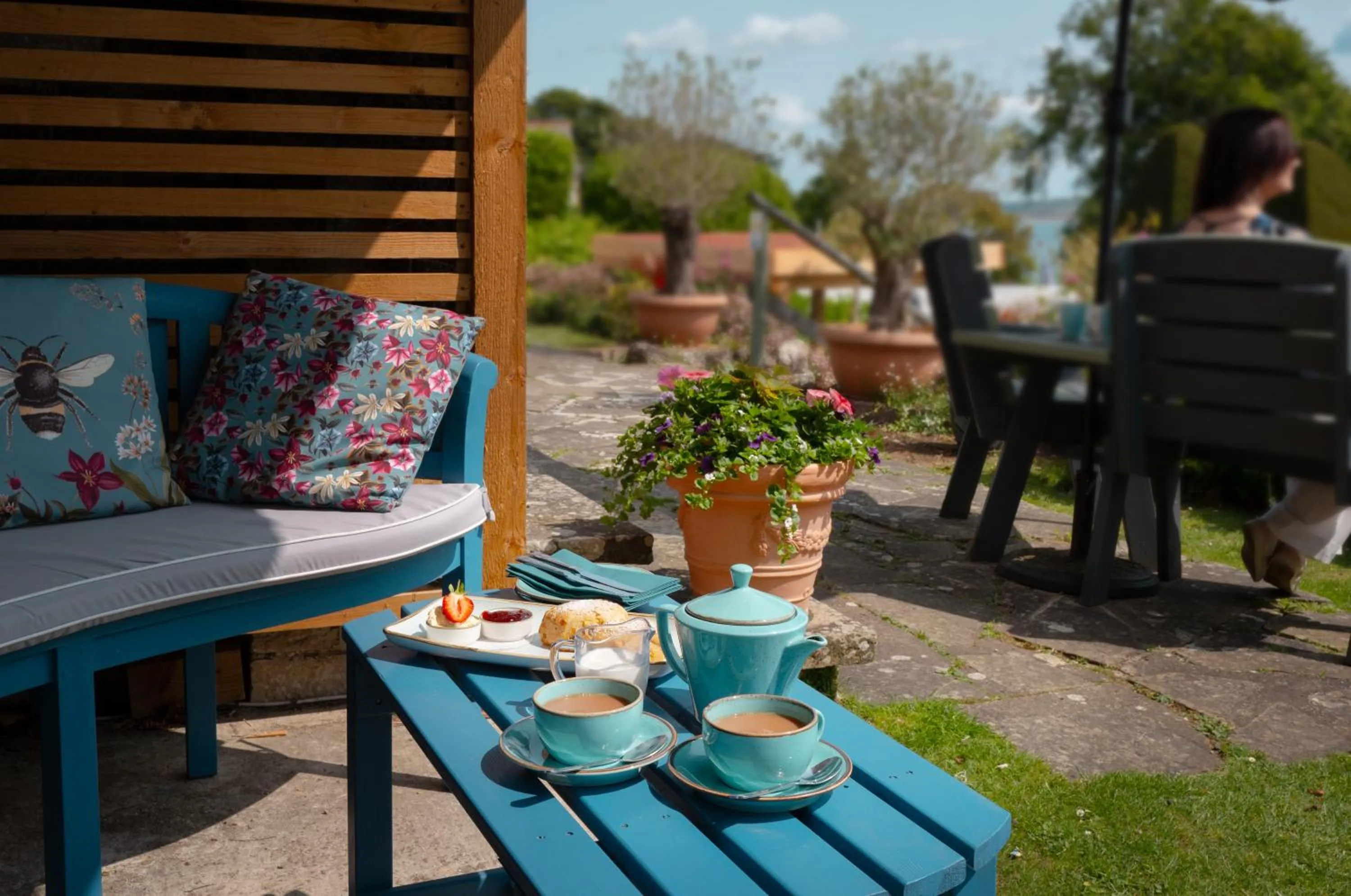 Food and drinks in Luccombe Hall Hotel