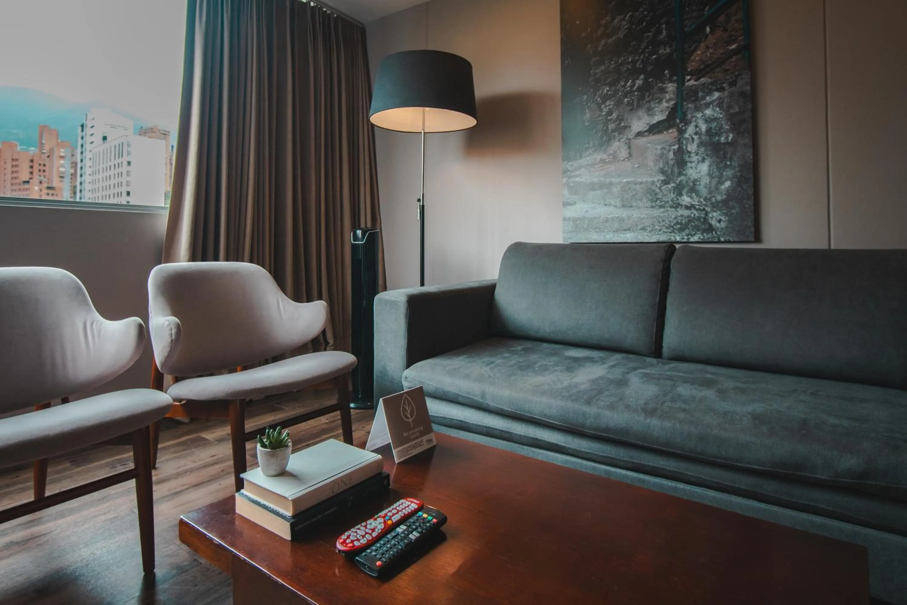 Living room in Sites Hotel