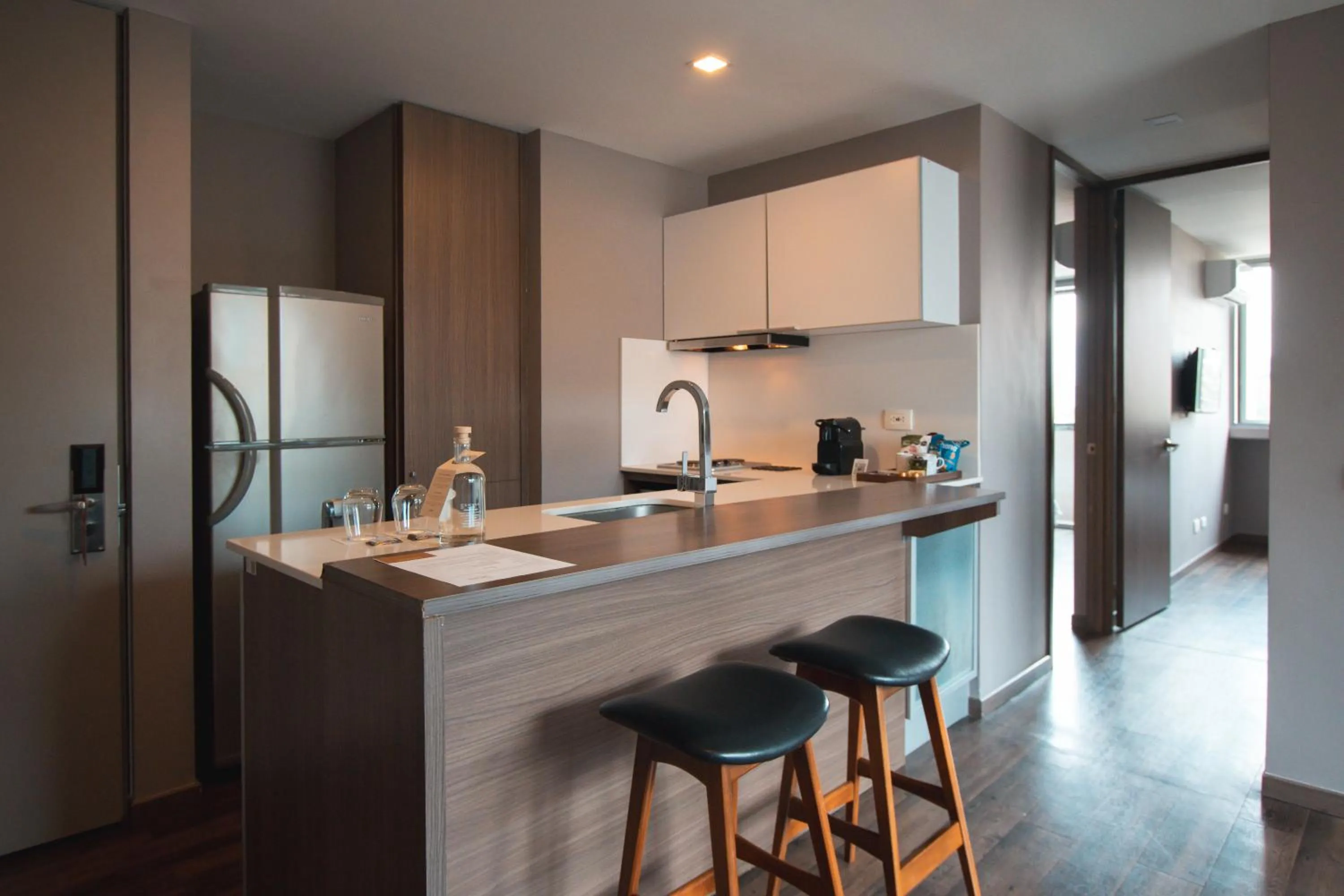 Kitchen or kitchenette in Sites Hotel