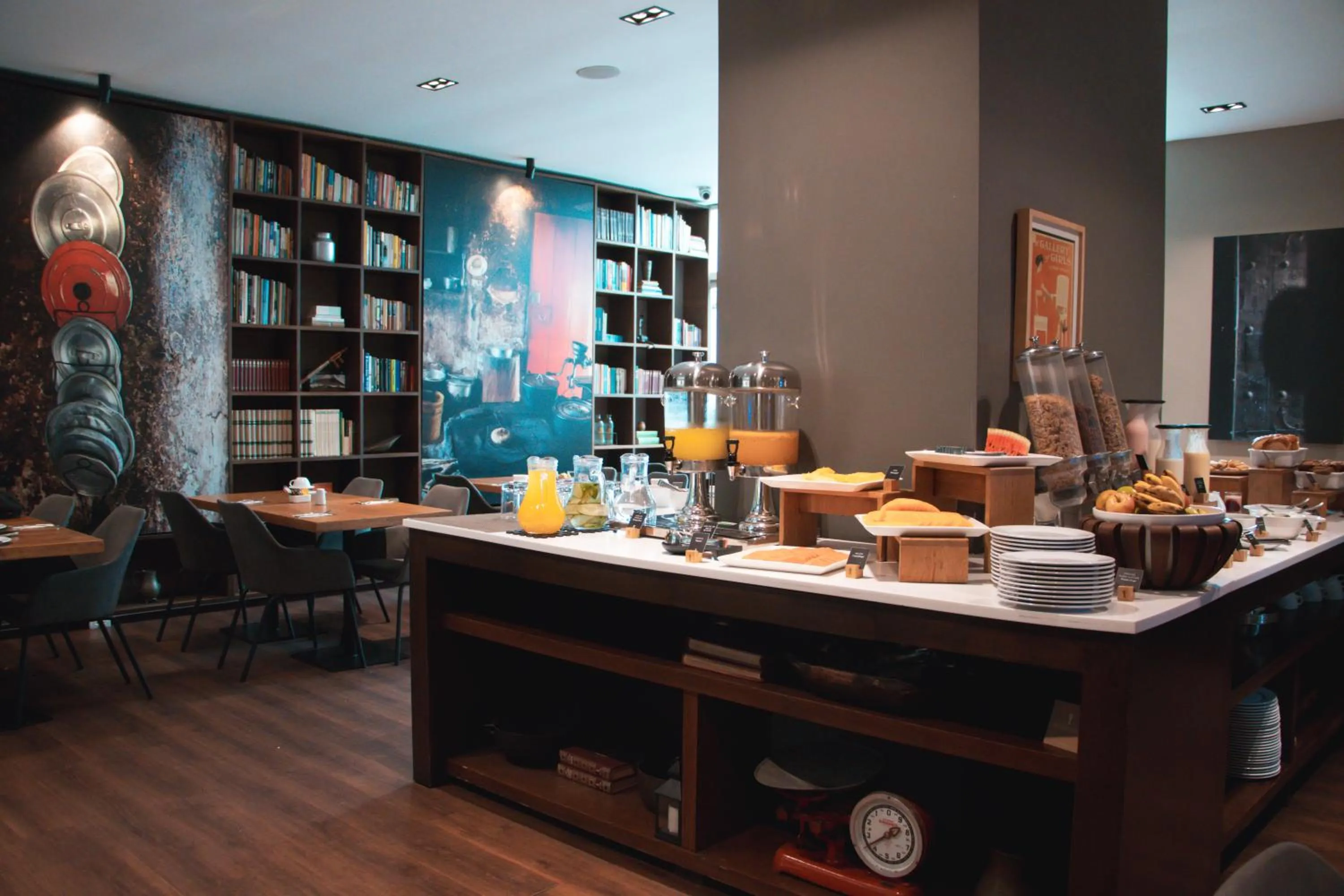 Buffet breakfast in Sites Hotel