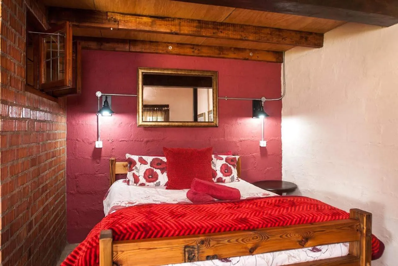 Bedroom, Bed in The little Club Getaway at The Hay Barn