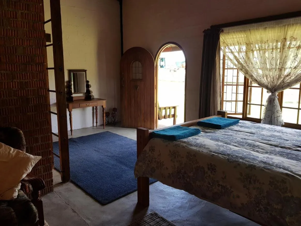 Bed in The little Club Getaway at The Hay Barn