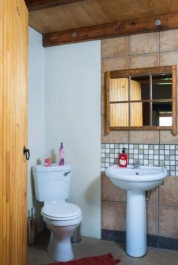 Toilet in The little Club Getaway at The Hay Barn