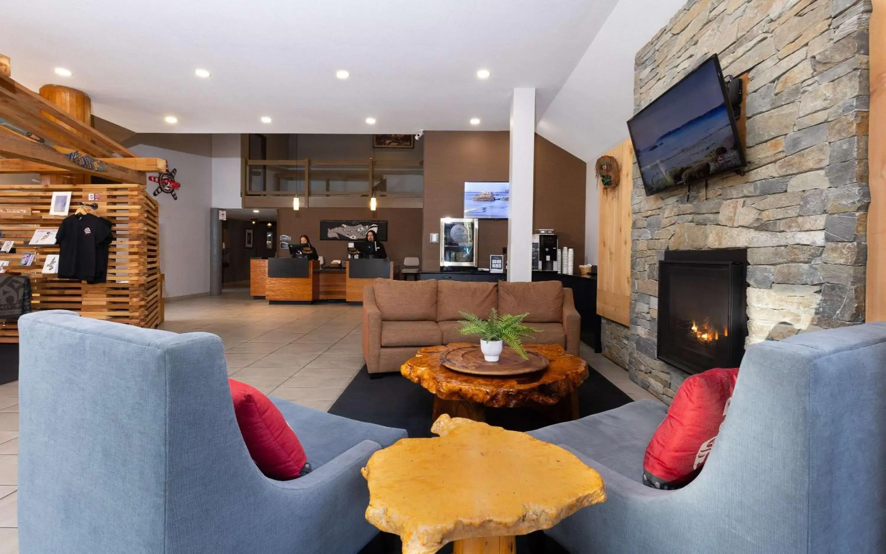 Lobby or reception in Best Western Plus Tin Wis Resort Lobby or reception in Best Western Plus Tin Wis Resort