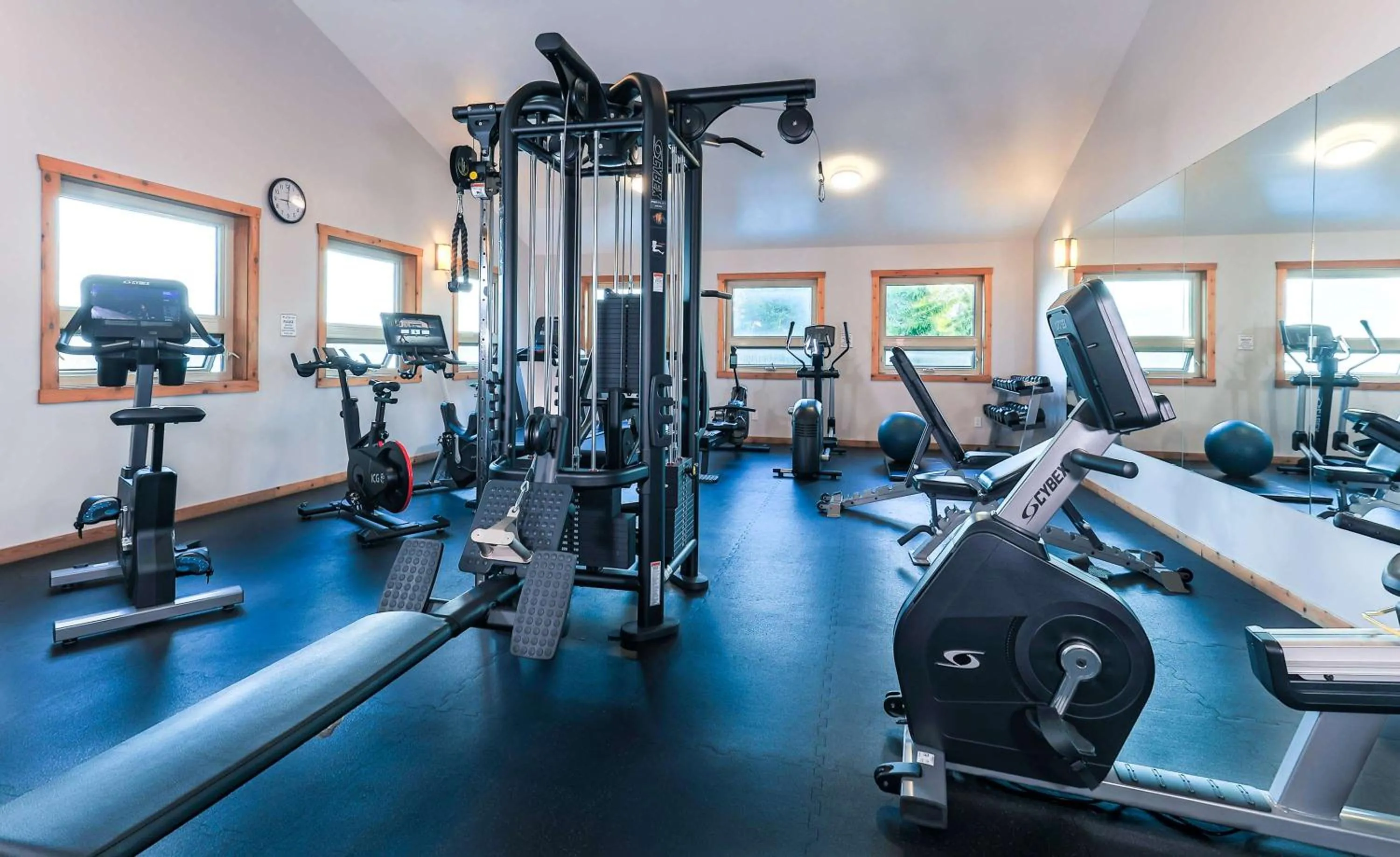 Fitness centre/facilities in Best Western Plus Tin Wis Resort