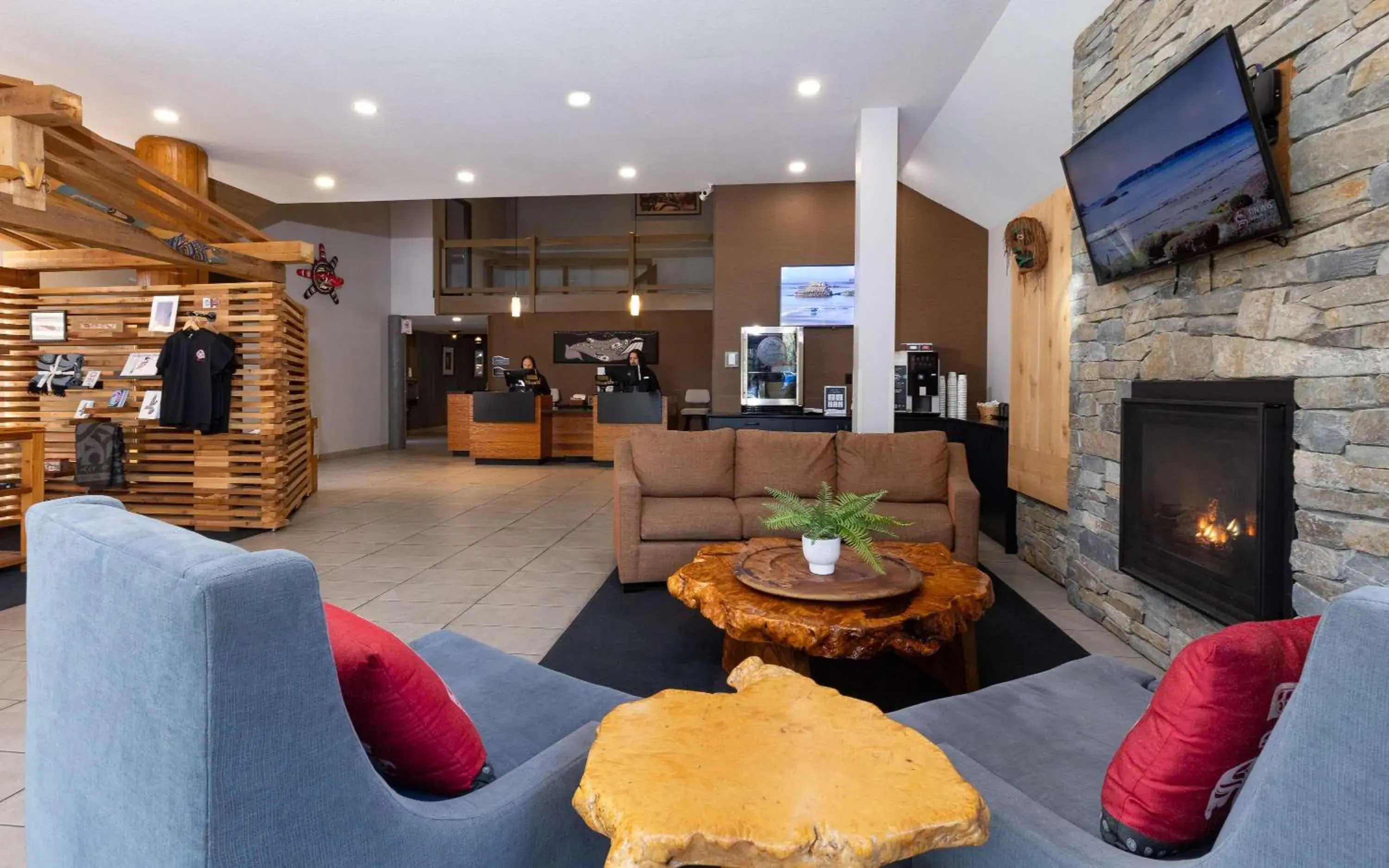 Lobby or reception in Best Western Plus Tin Wis Resort Lobby or reception in Best Western Plus Tin Wis Resort