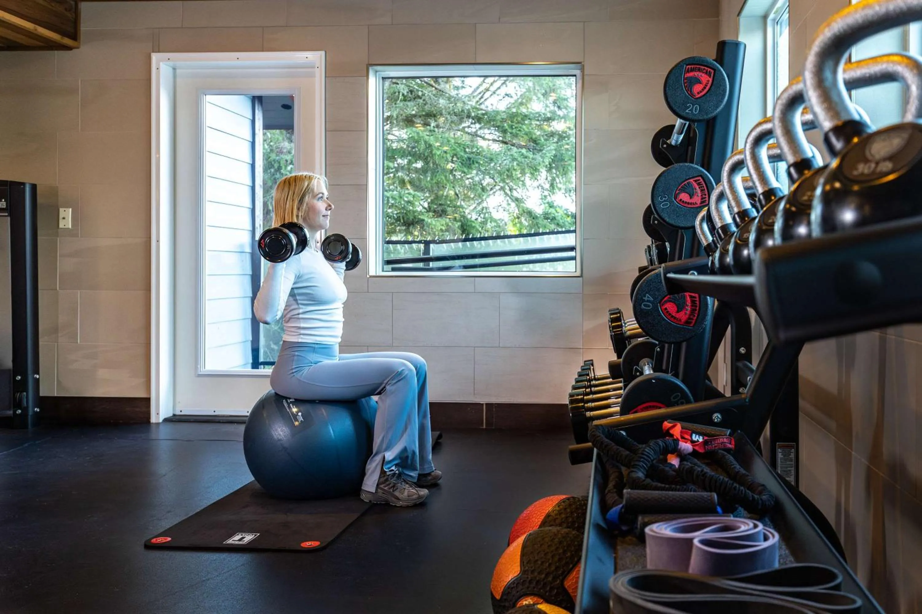 Fitness centre/facilities in Best Western Plus Tin Wis Resort