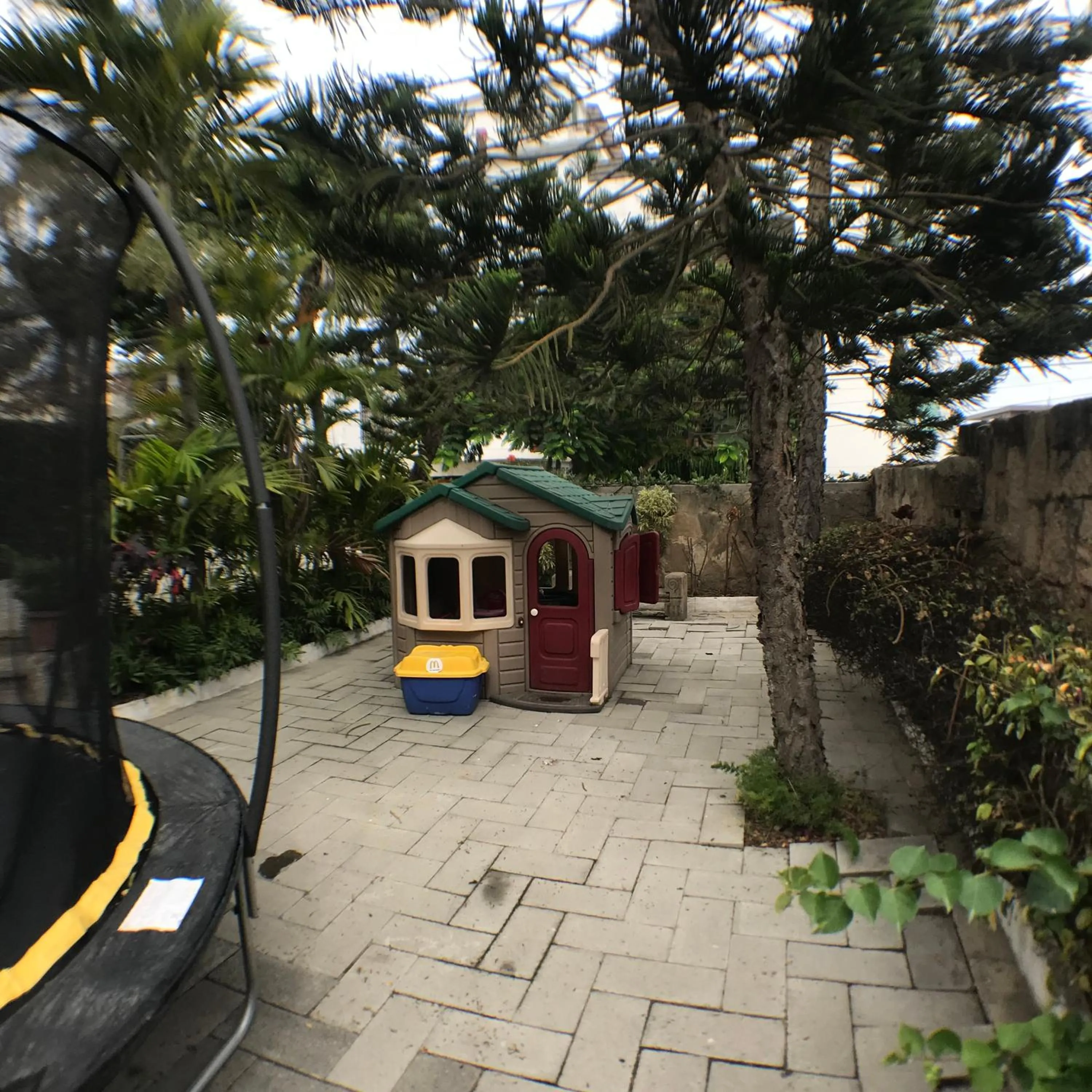 Children play ground in Hosteria Punta Blanca