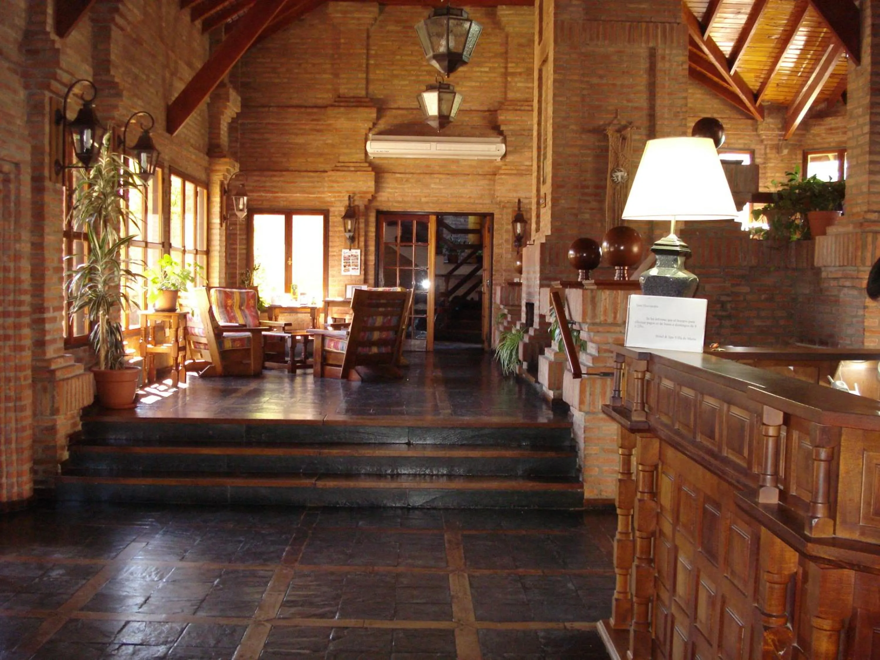 Lobby or reception in Villa de Merlo All Inclusive & Spa by MH