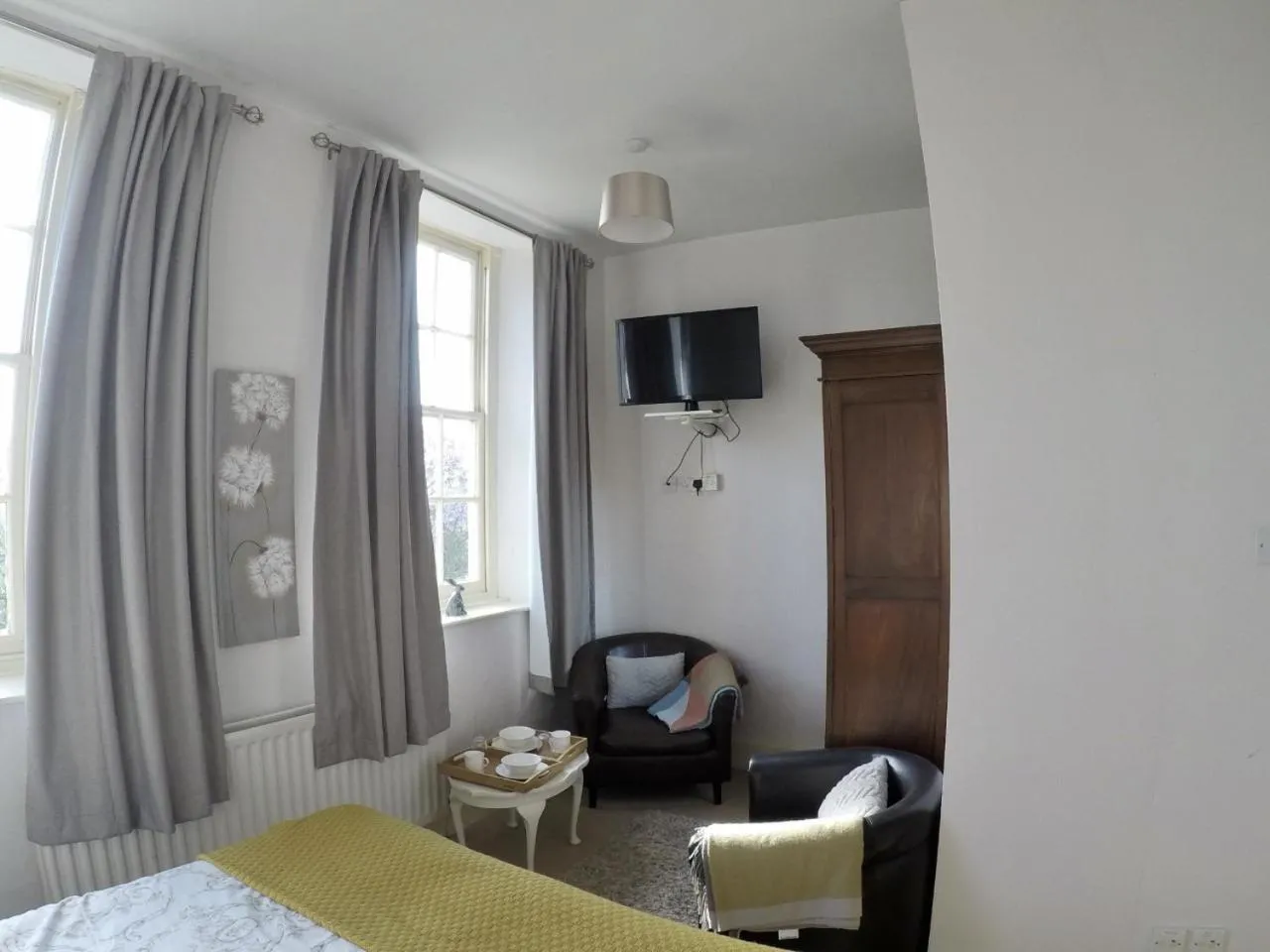 Seating area, Bed in Whitchurch Farm Guesthouse