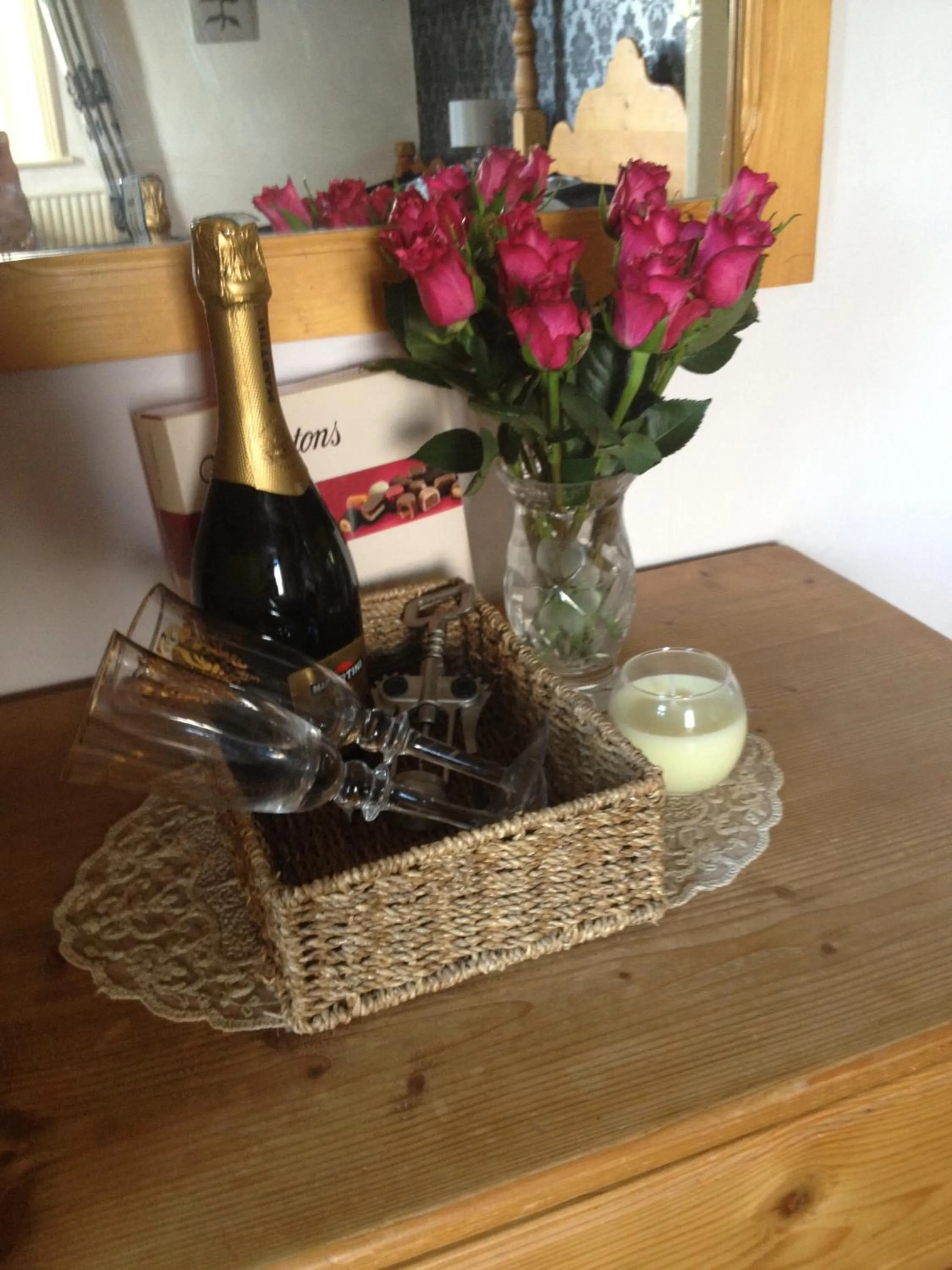 Alcoholic drinks in Whitchurch Farm Guesthouse