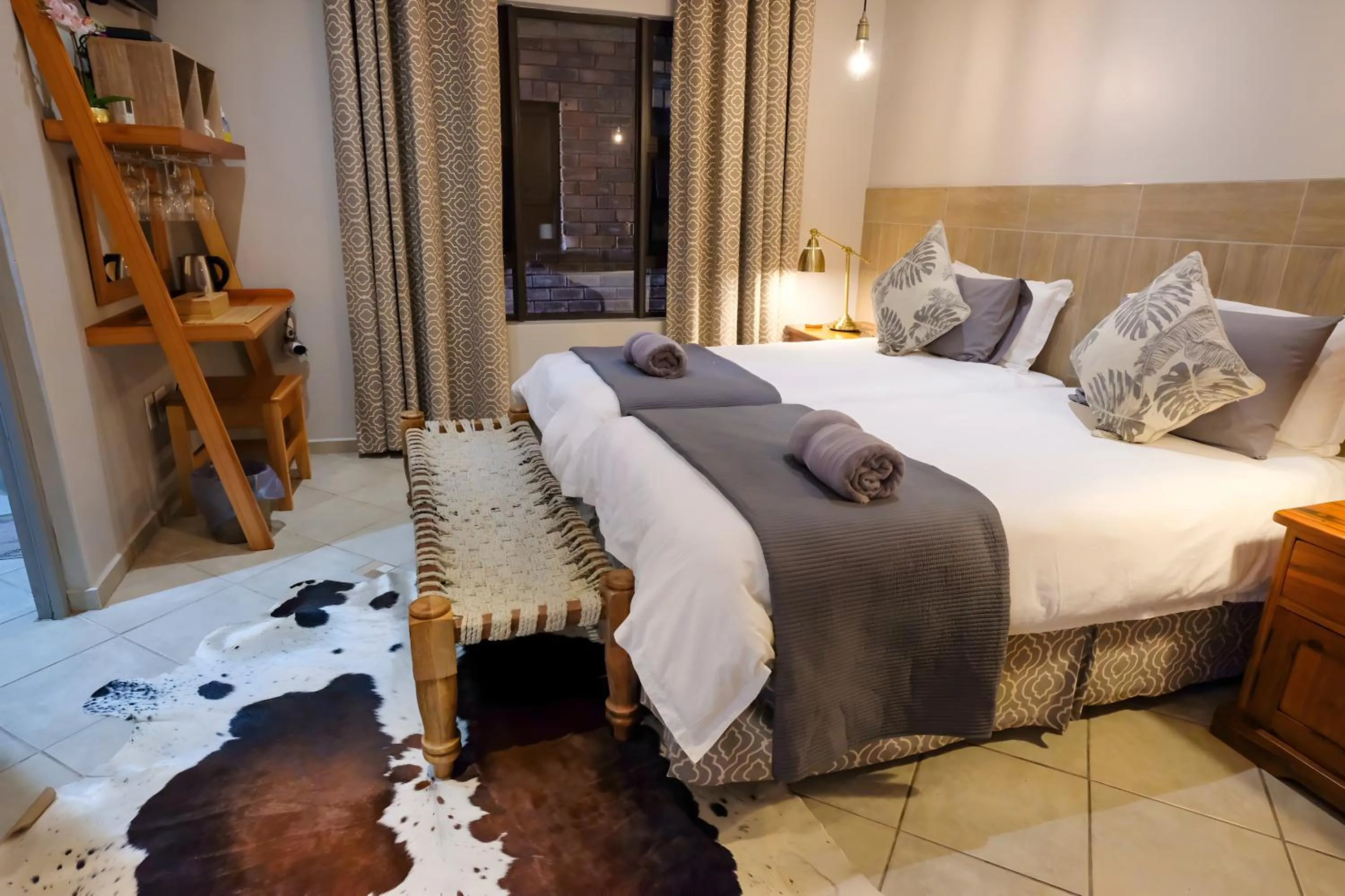 Bed in St Lucia Livingston Lodge