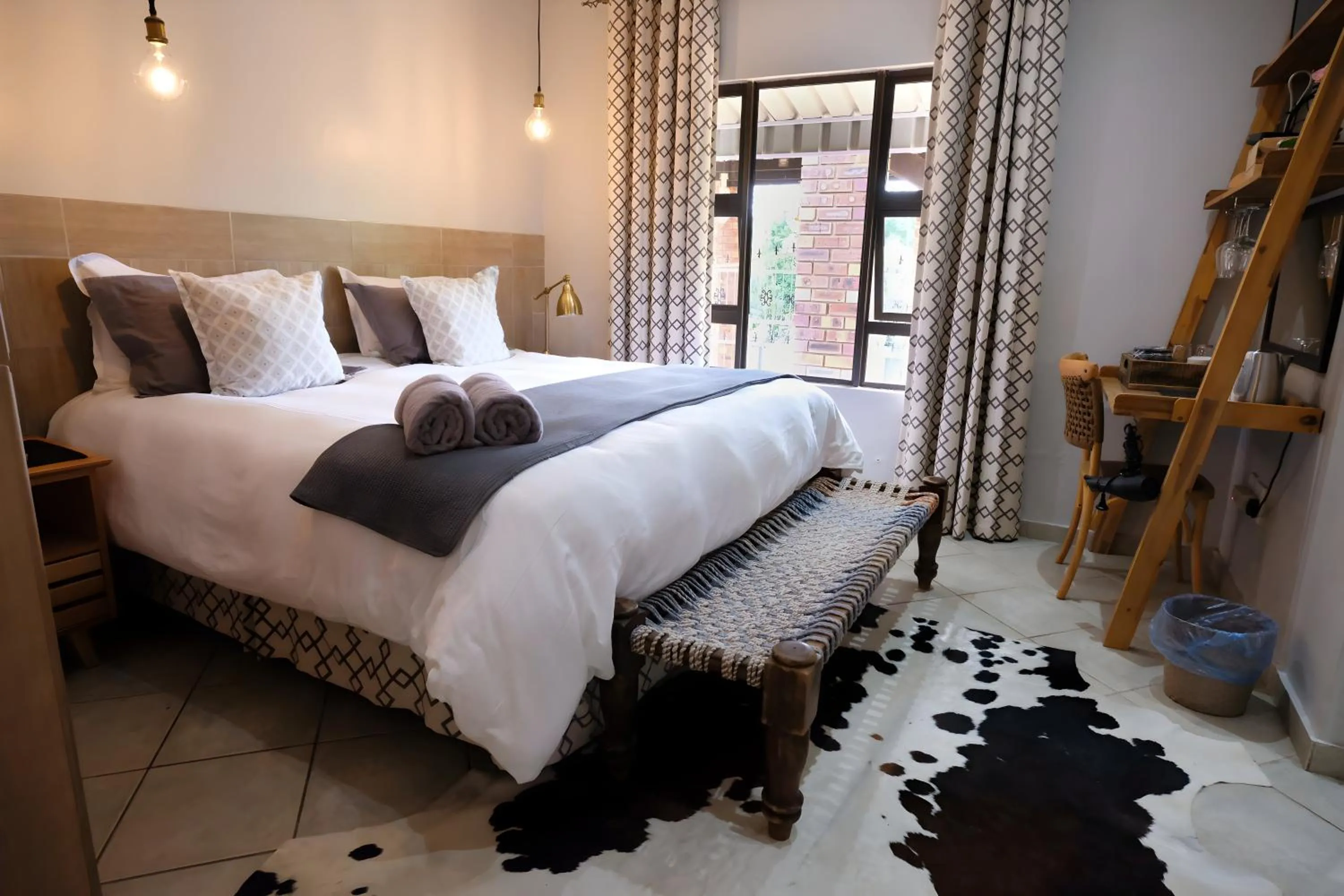 Bed in St Lucia Livingston Lodge