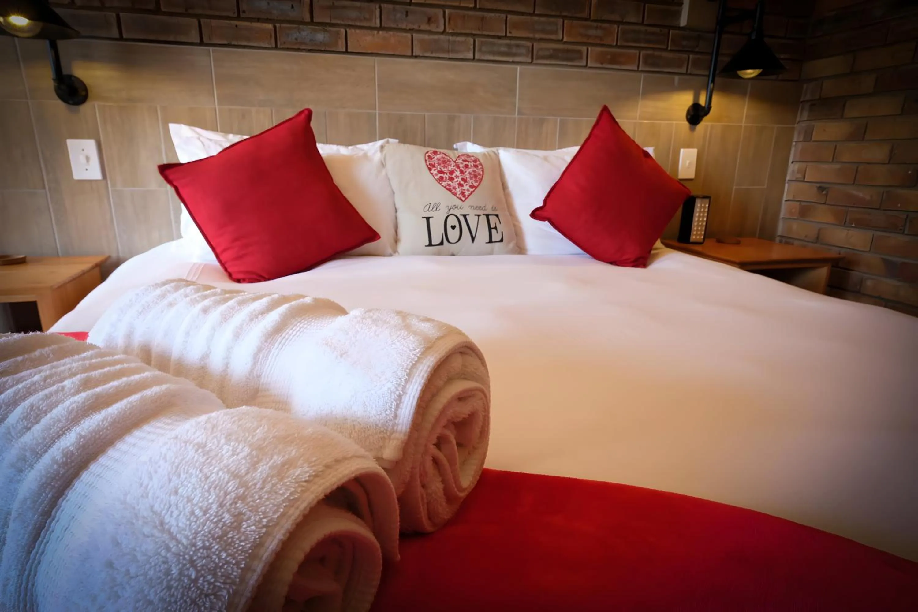 Bed in St Lucia Livingston Lodge