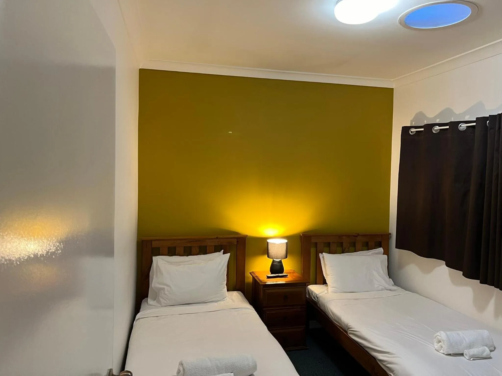 Bed in Karri Forest Motel