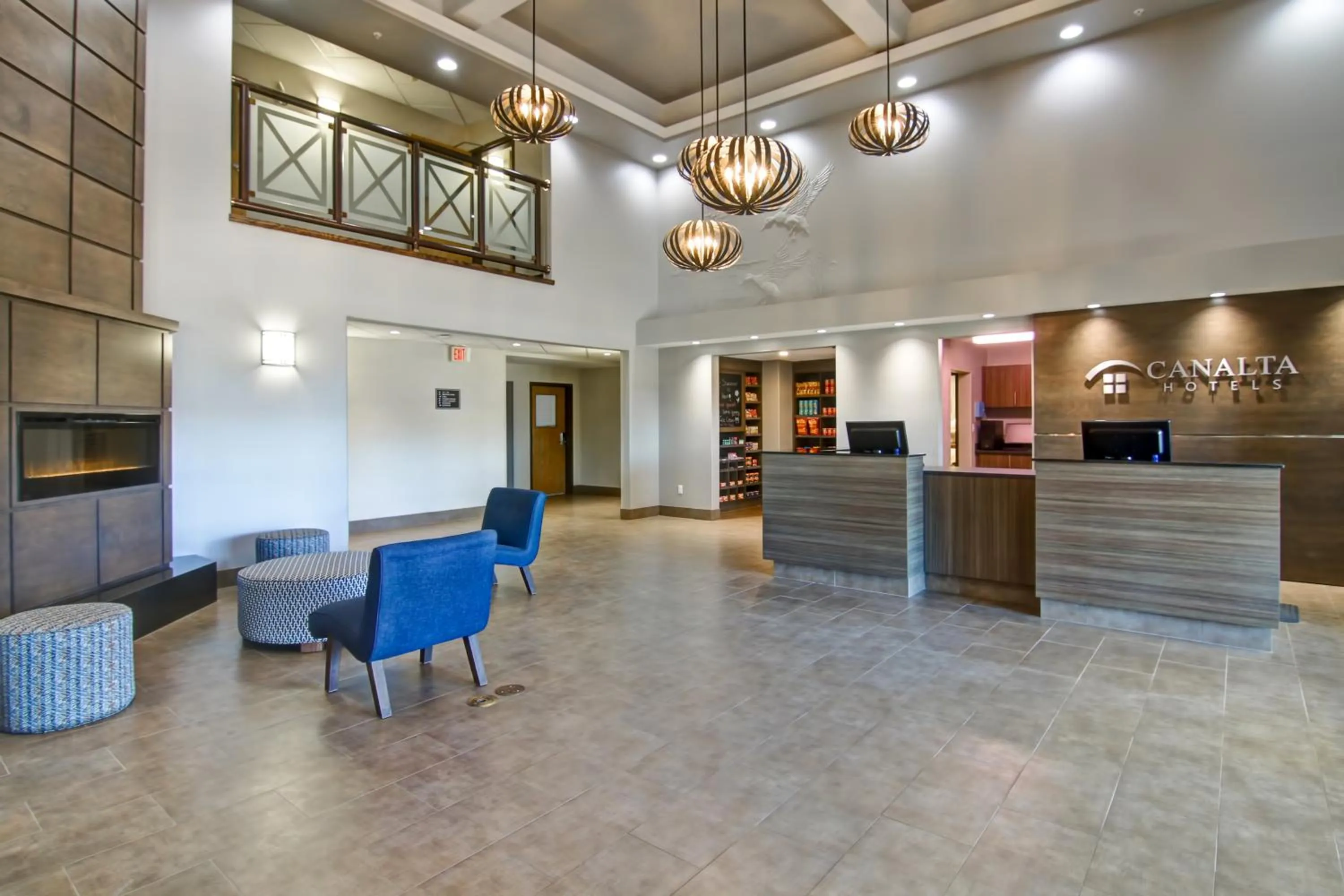 Lobby or reception in Canalta St.Paul