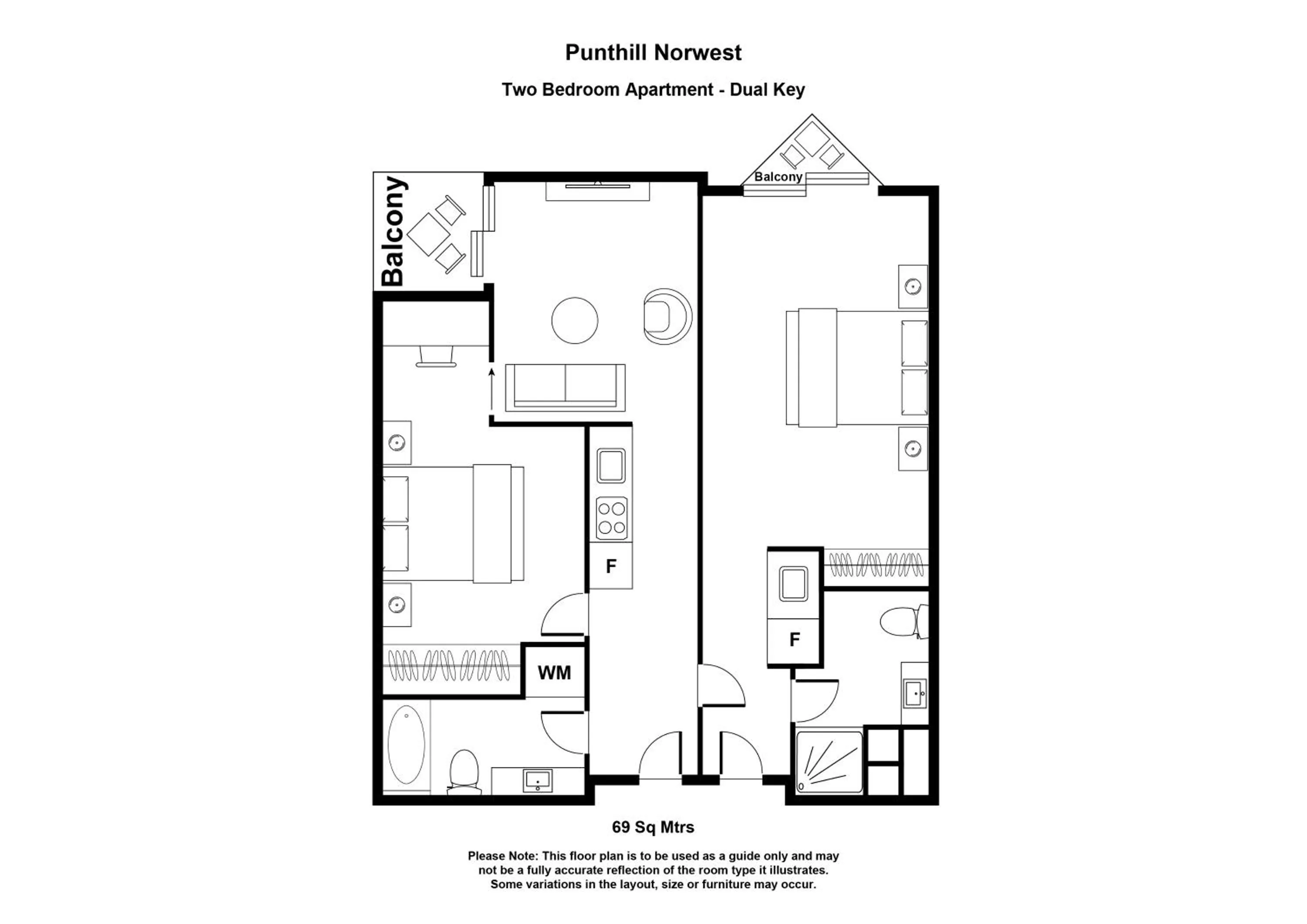 Floor plan in Punthill Norwest