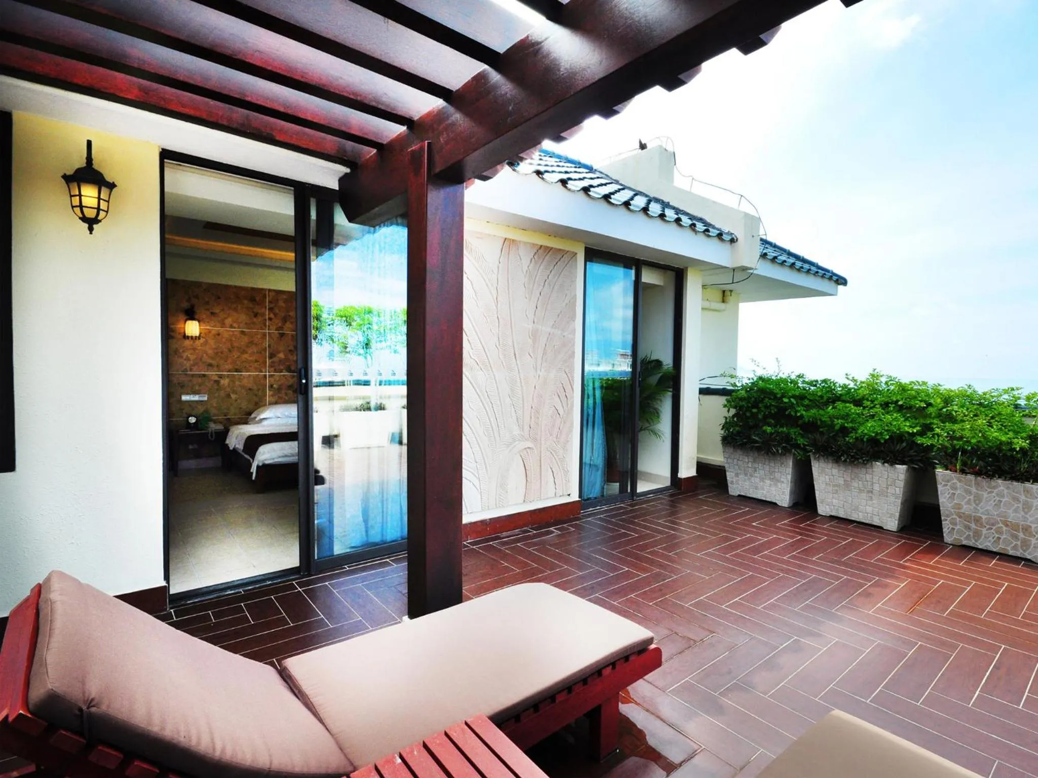 Balcony/Terrace in Palm Beach Resort & Spa