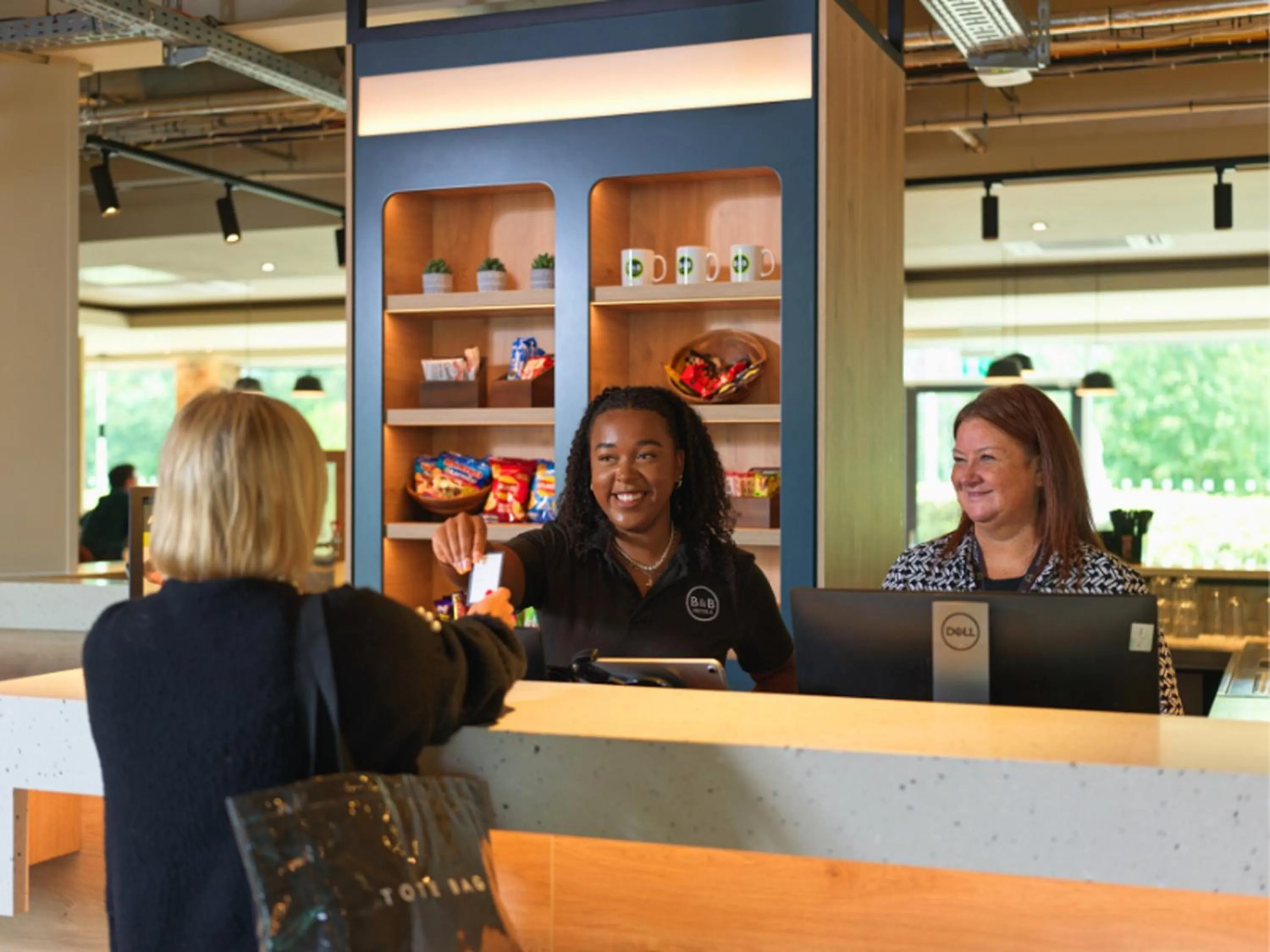 Lobby or reception in B&B HOTEL Warrington