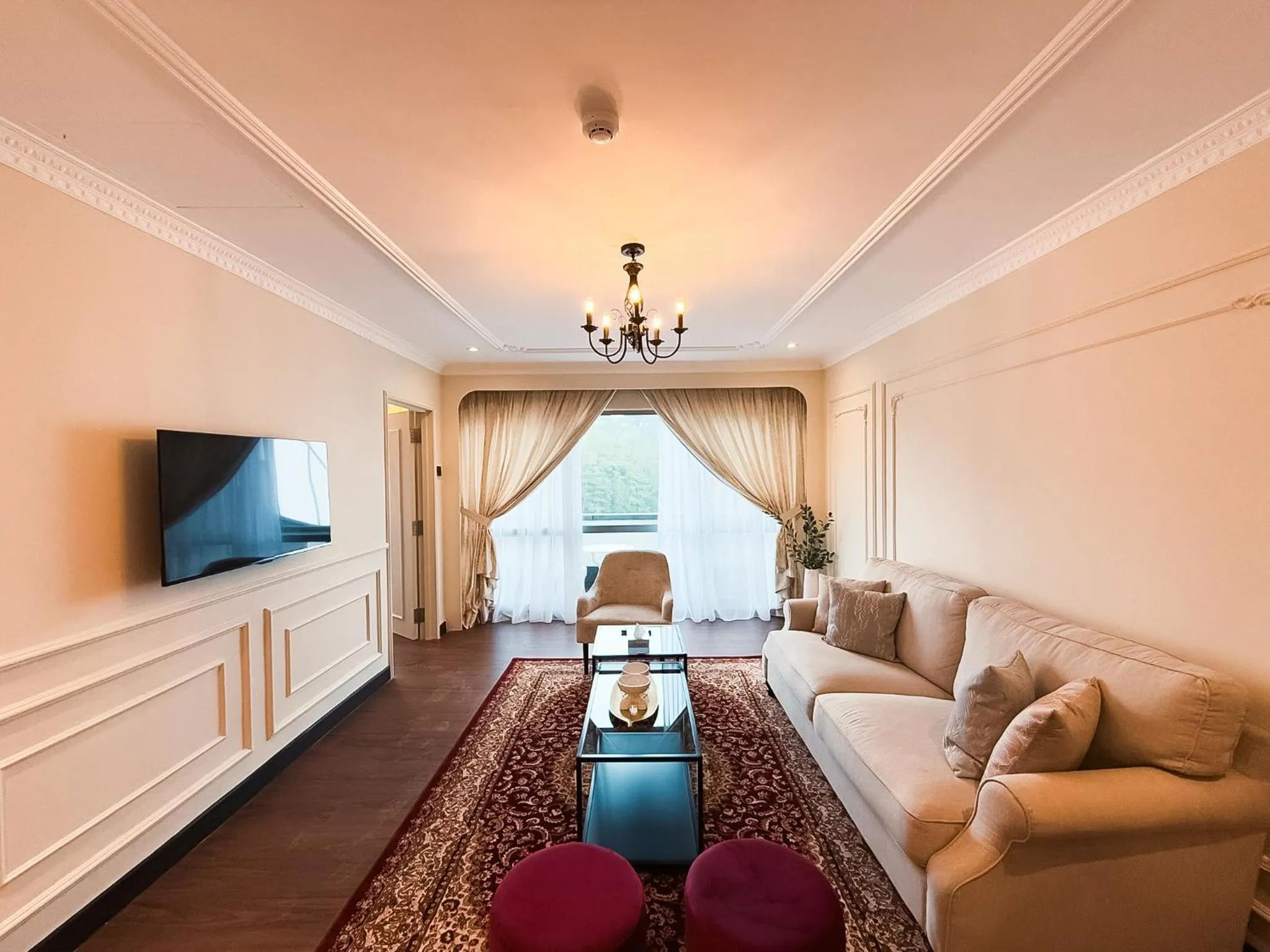 Living room in Wyndham Garden Shahzan Fraser's Hill