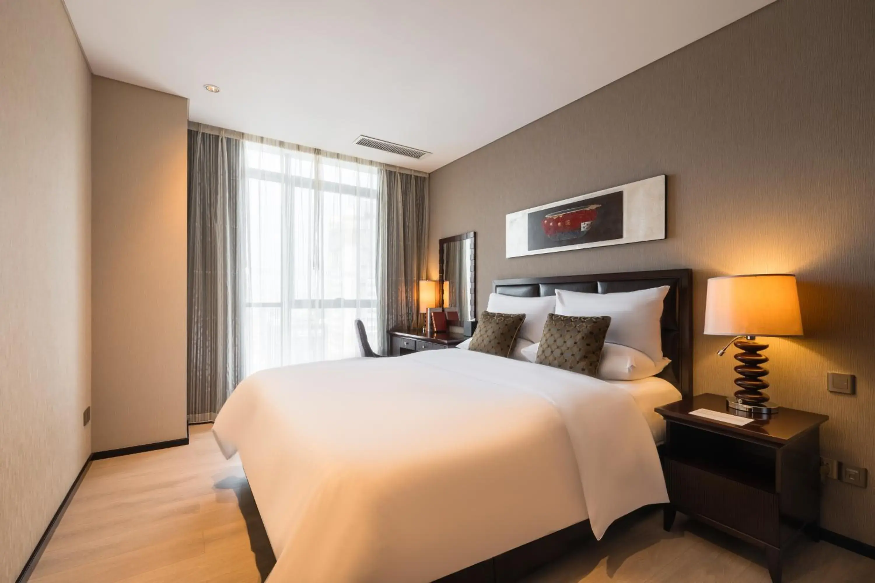 Bedroom, Bed in Oakwood Premier Guangzhou Bedroom, Bed in Oakwood Premier Guangzhou