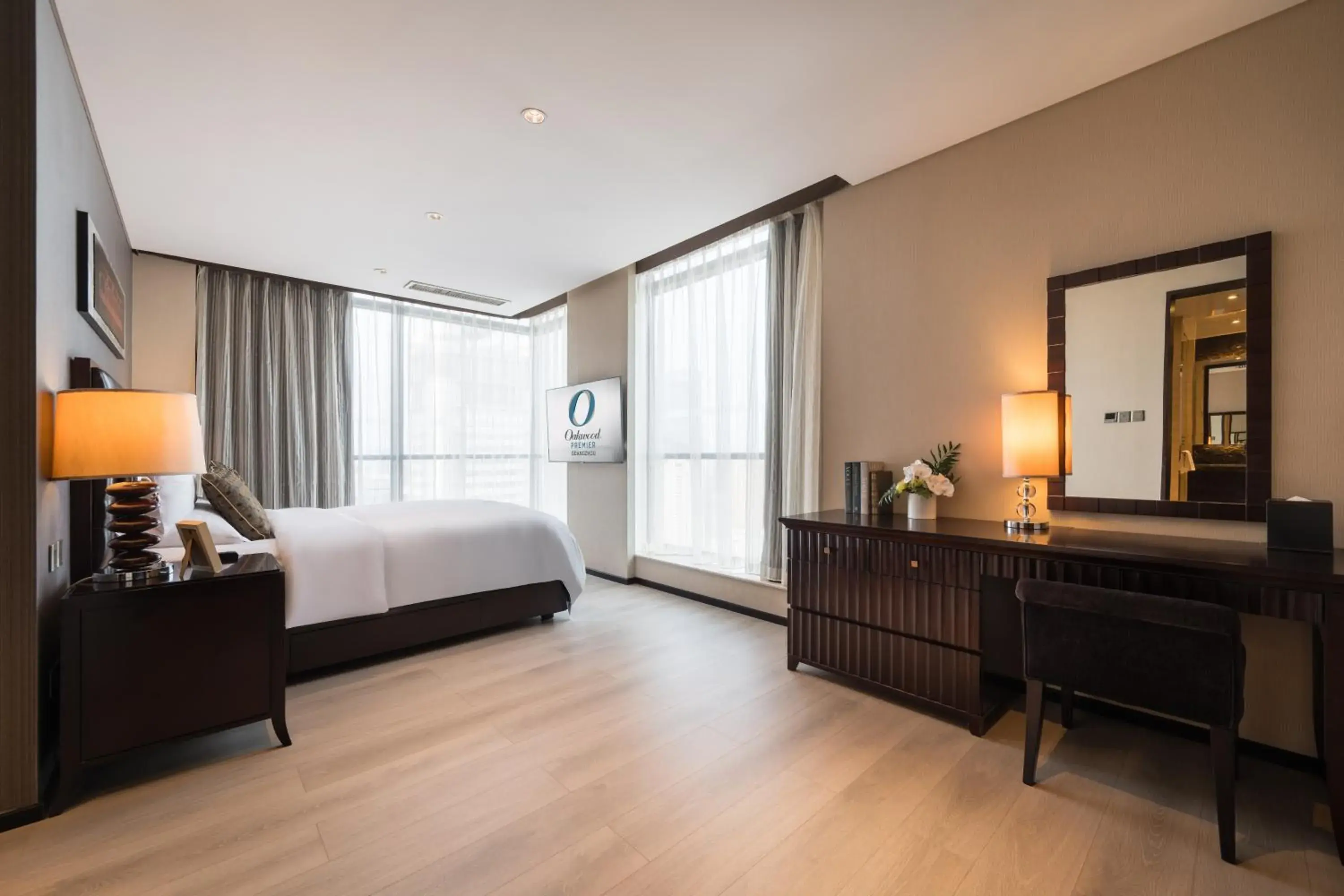 Bedroom, Bed in Oakwood Premier Guangzhou Bedroom, Bed in Oakwood Premier Guangzhou