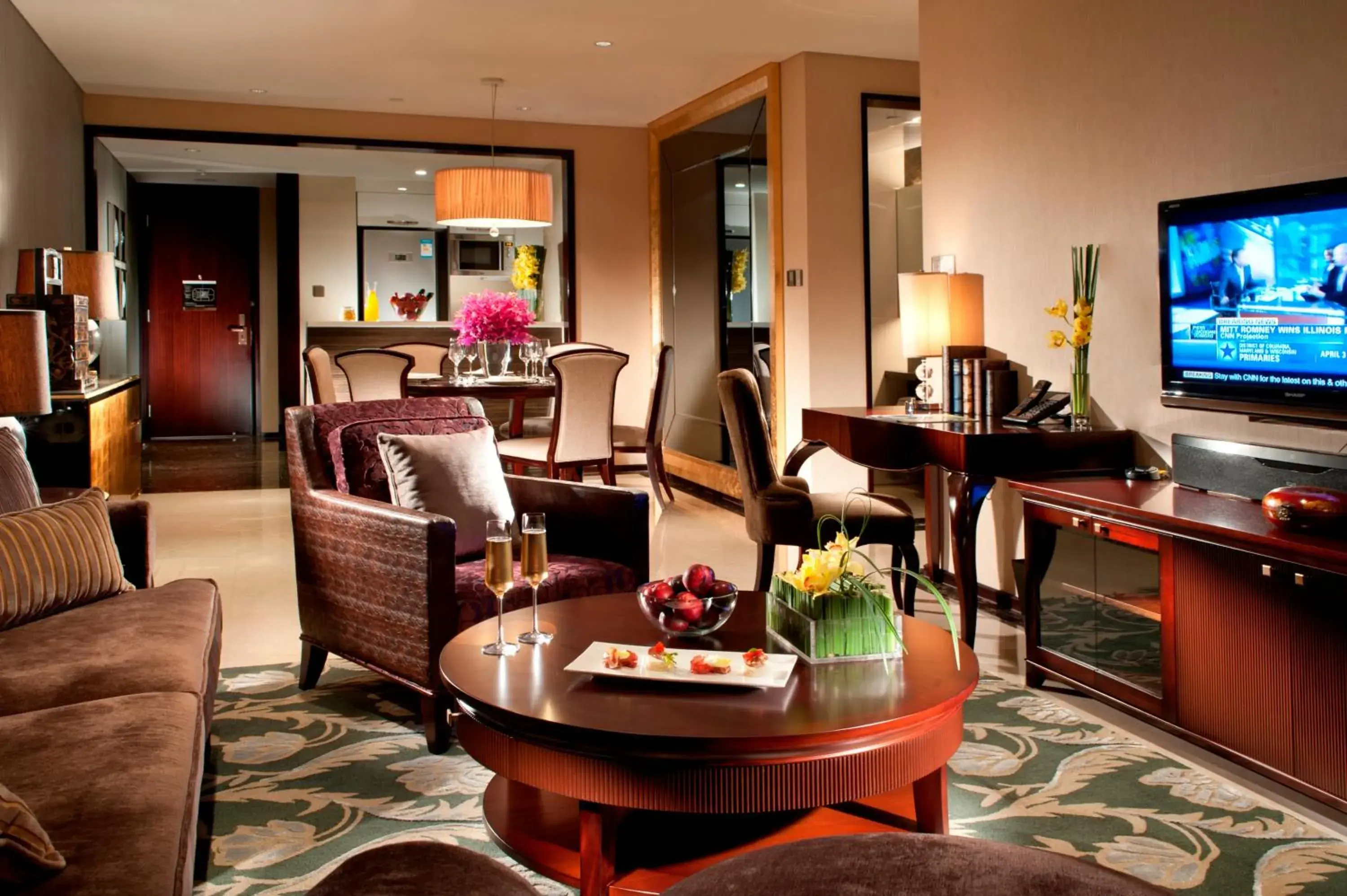 Three-Bedroom Apartment in Oakwood Premier Guangzhou Three-Bedroom Apartment in Oakwood Premier Guangzhou