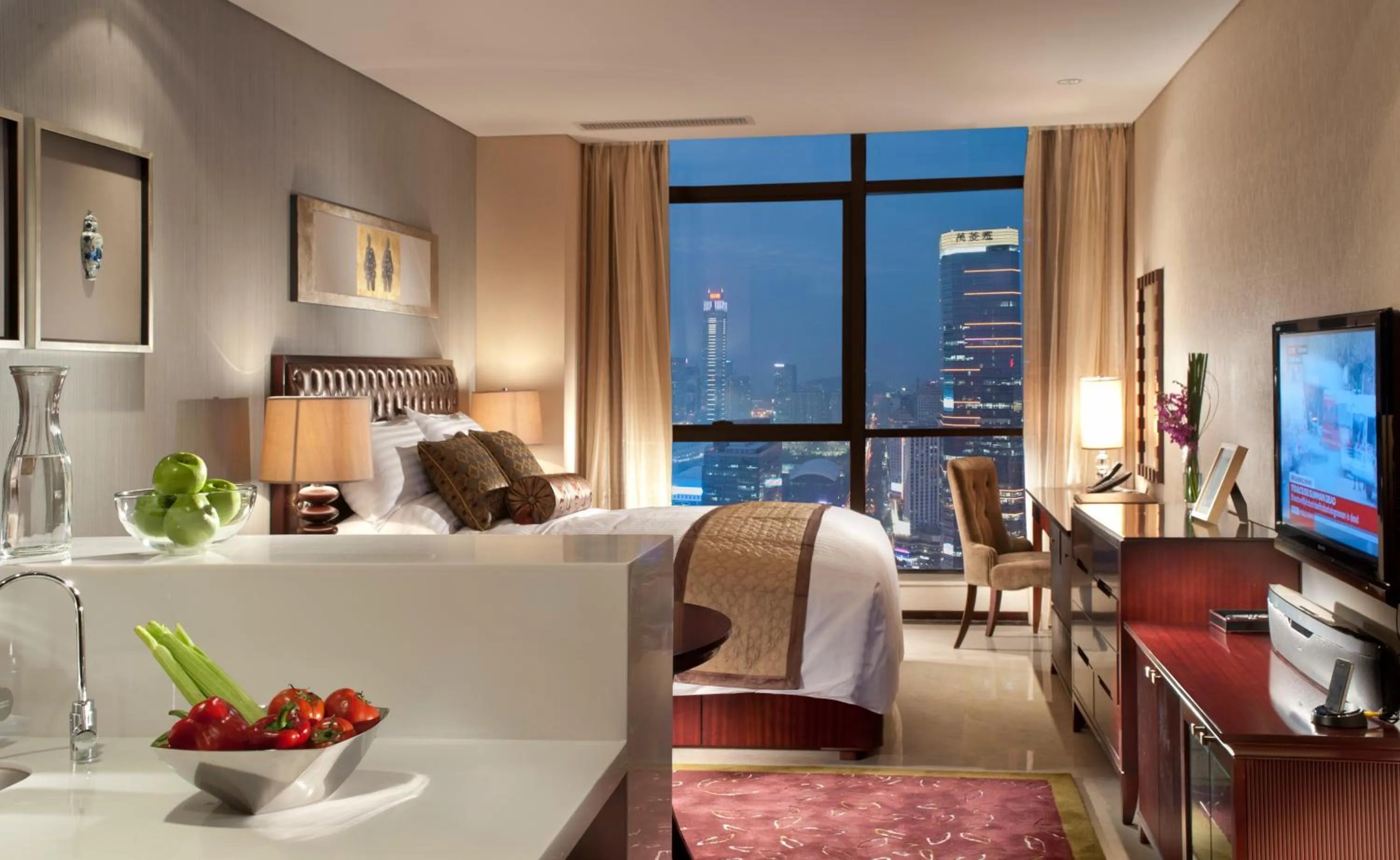 Photo of the whole room in Oakwood Premier Guangzhou