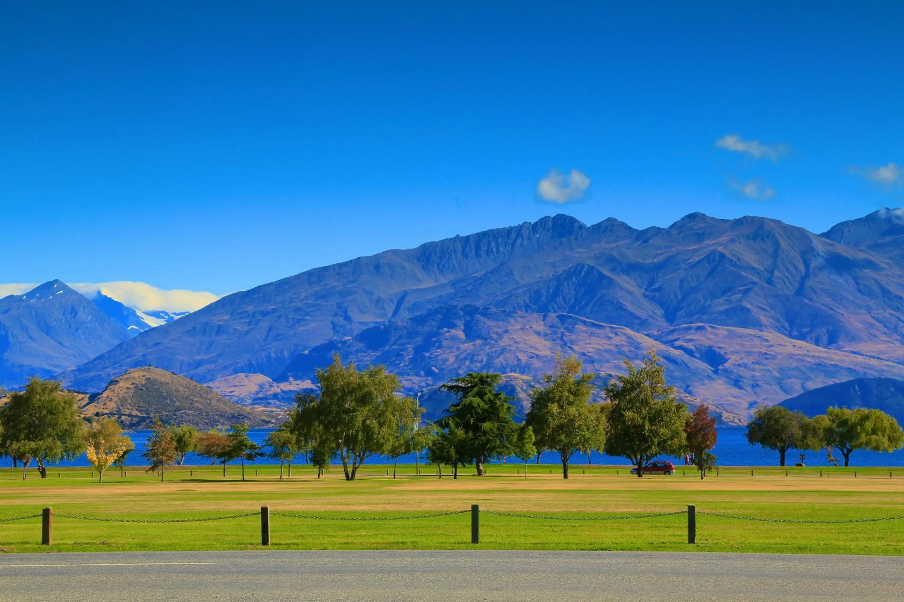 Lake view in Wanaka View Motel