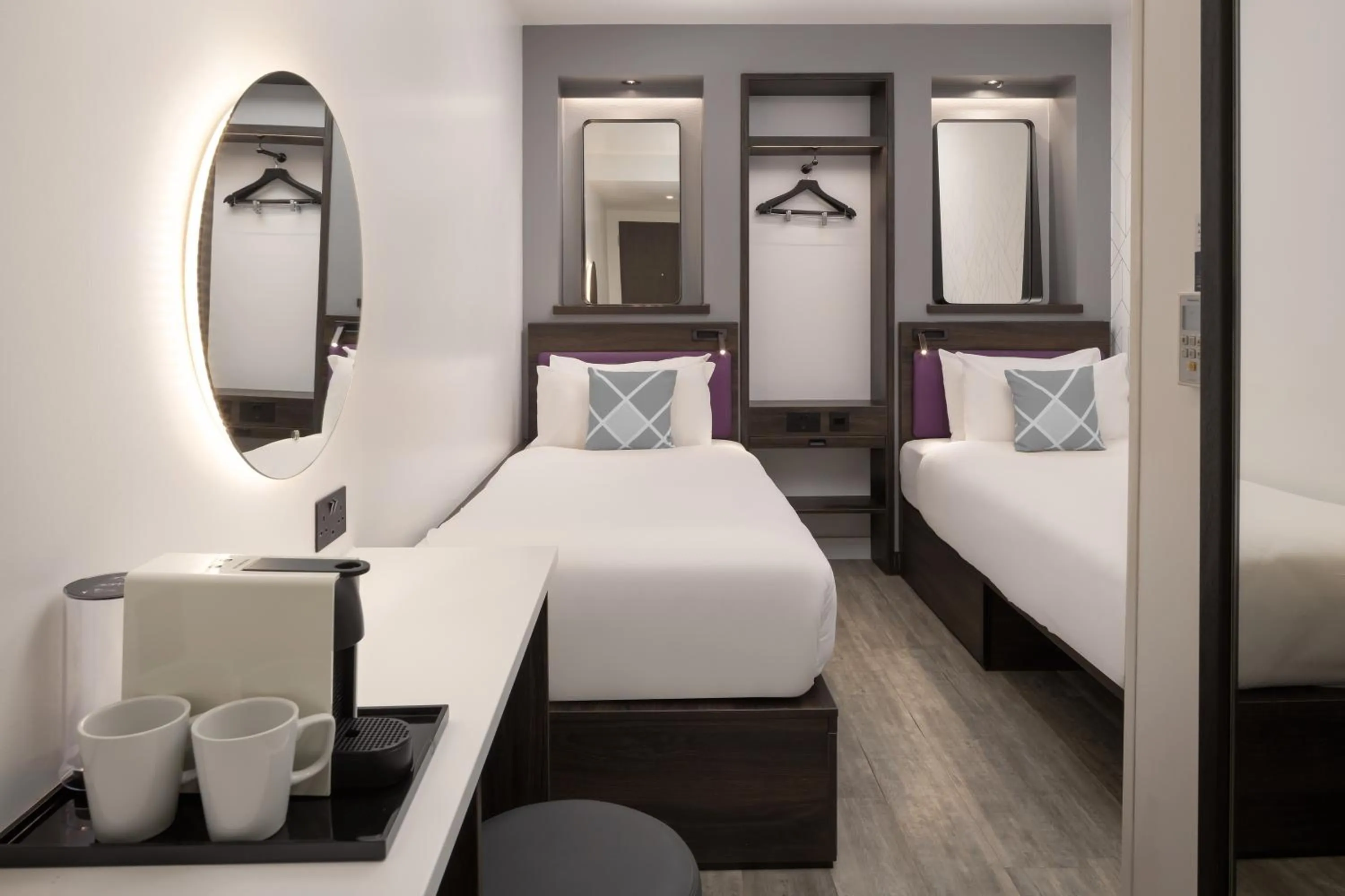 Bedroom, Bed in Four Points Flex by Sheraton London Shoreditch East