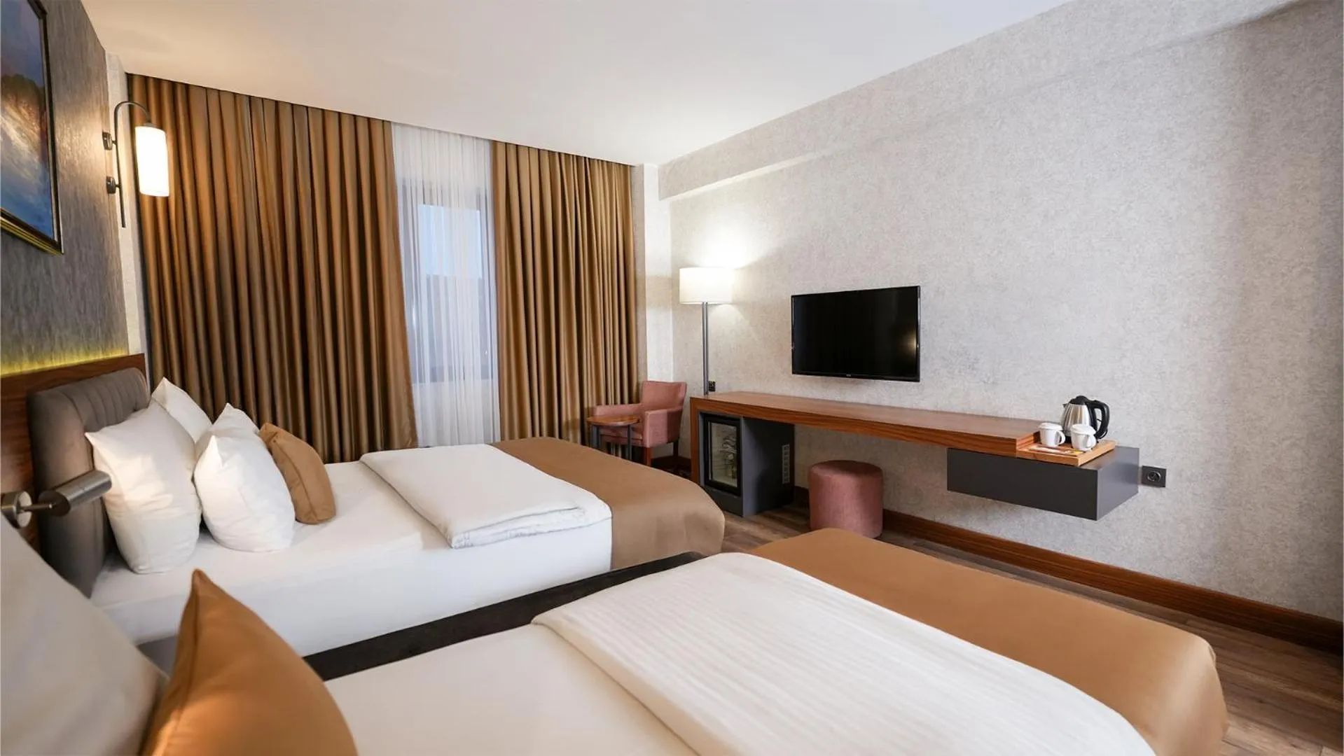 Bed in Hilas Thermal Resort Spa & Aquapark