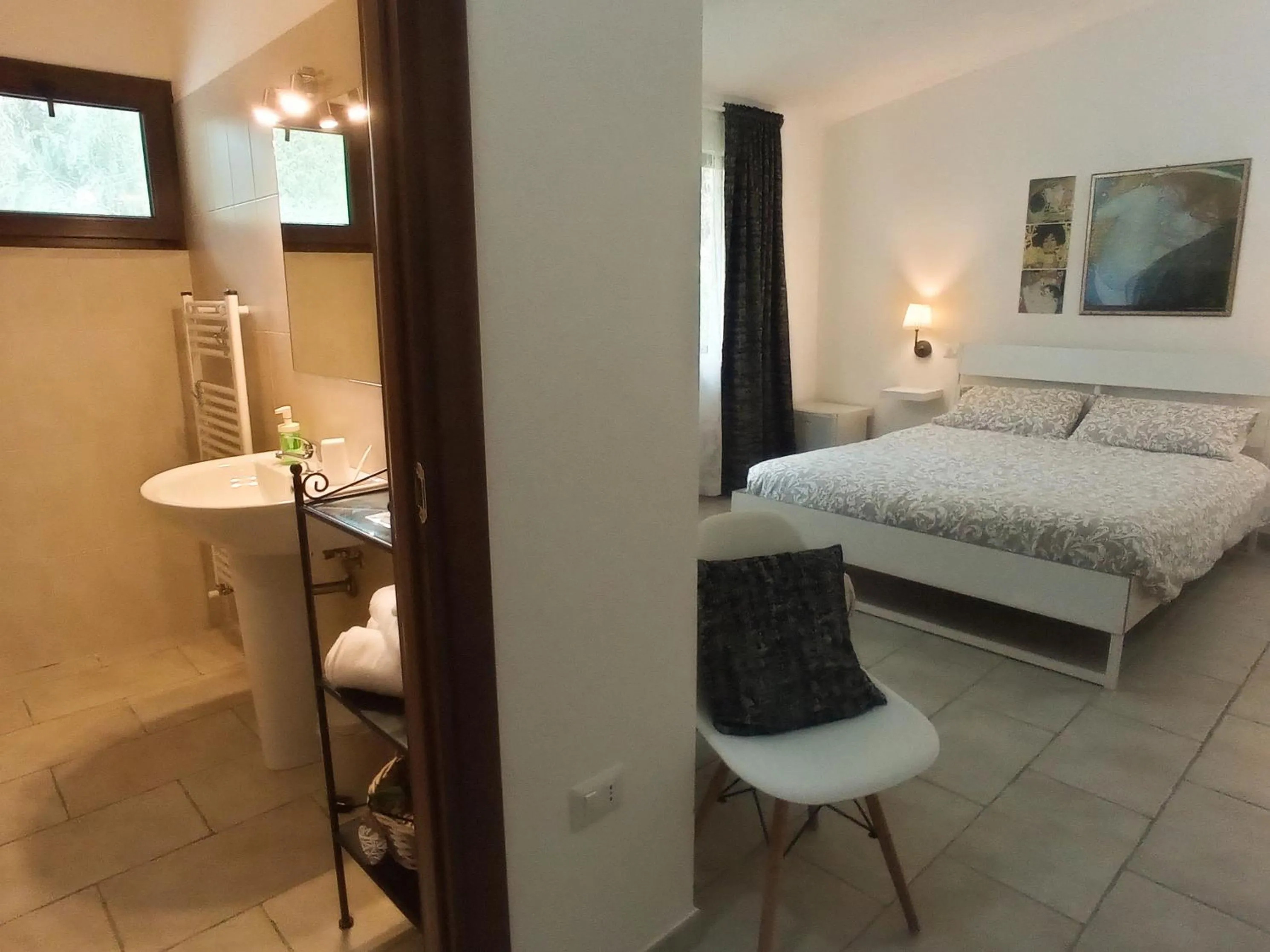 Bed in Gli Archi Country Home