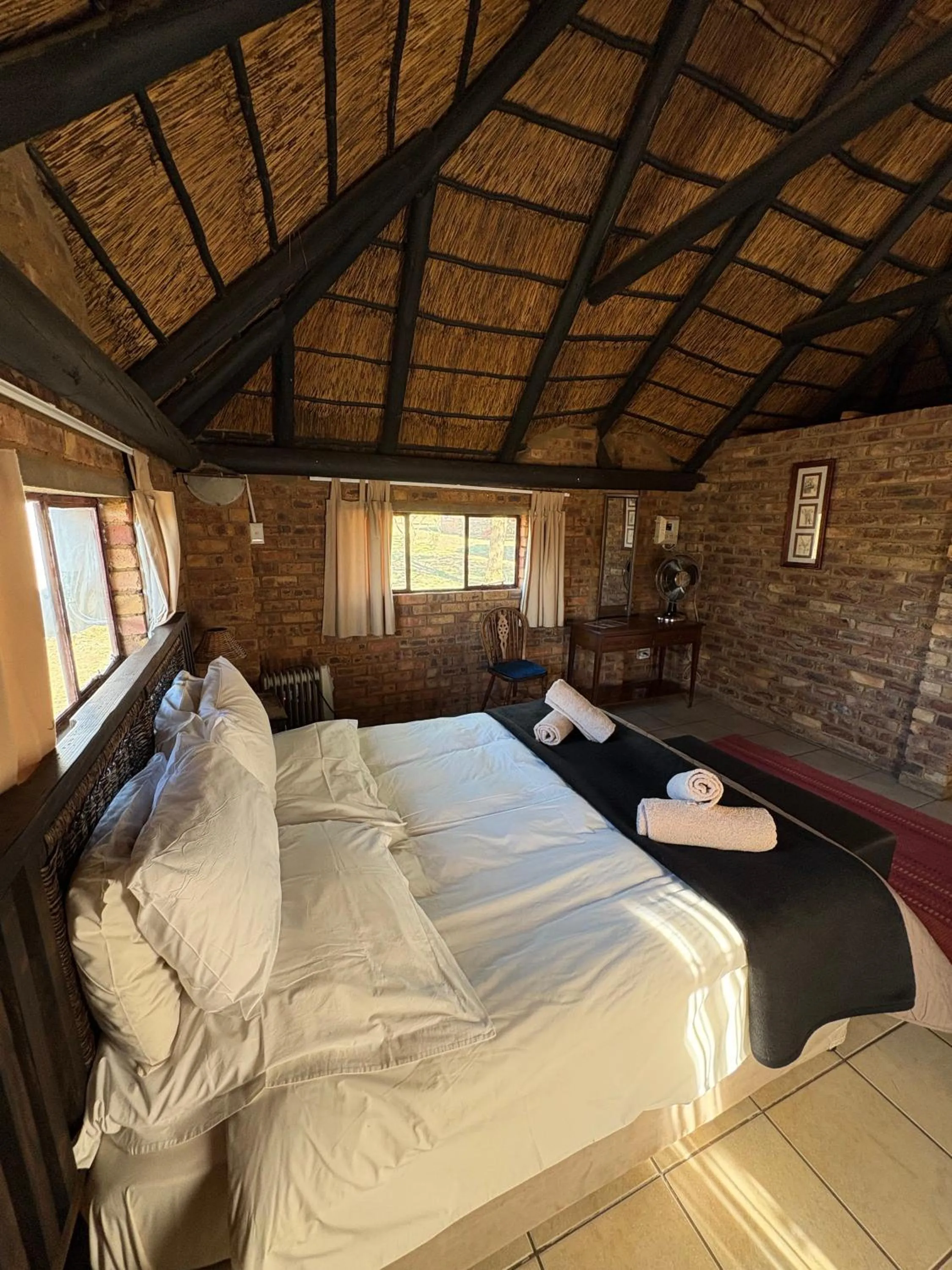 Bed in Roaring Sky Base Camp