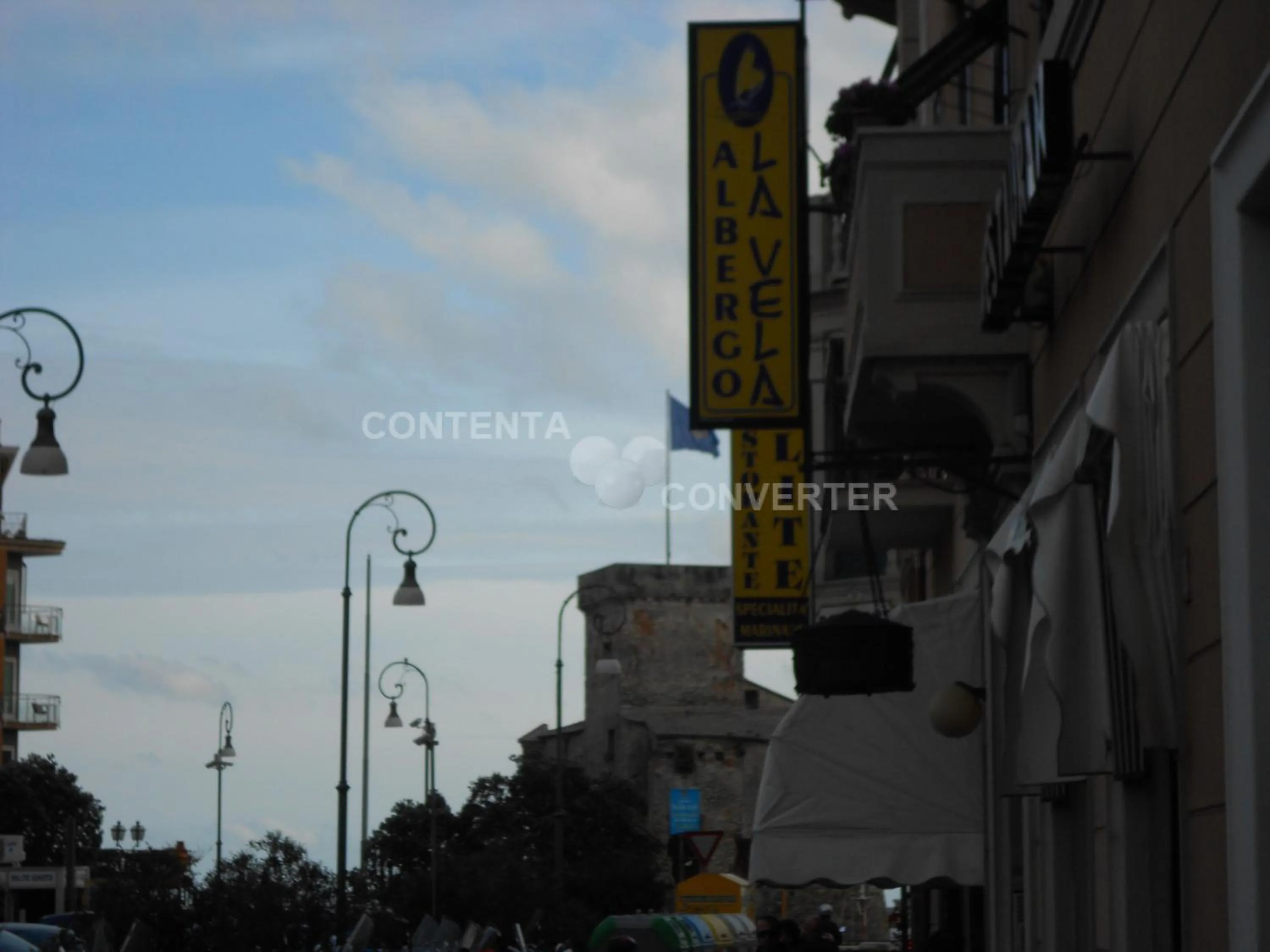 Property building in Albergo La Vela