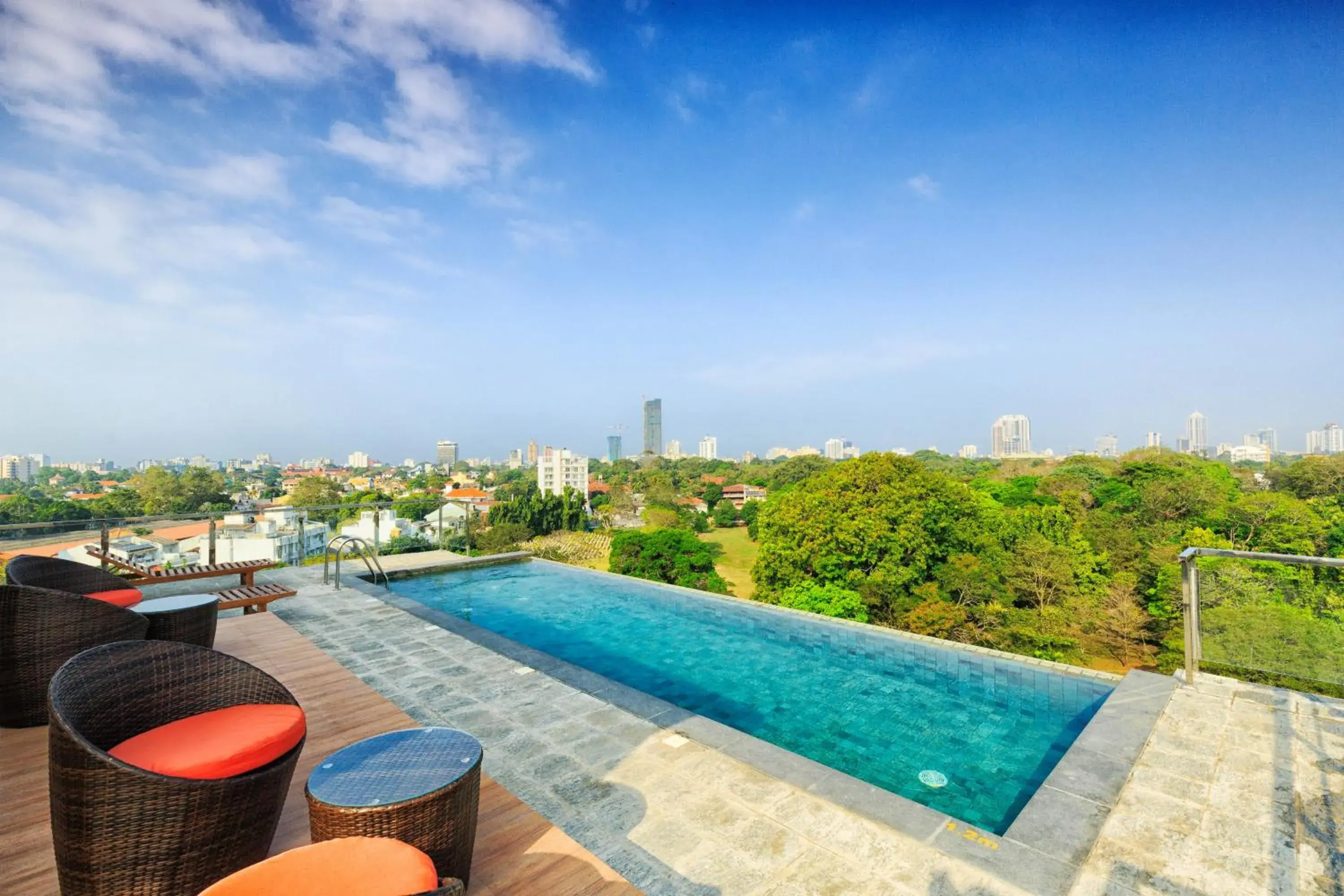 Swimming pool in Trillium Boutique City Hotel Swimming pool in Trillium Boutique City Hotel