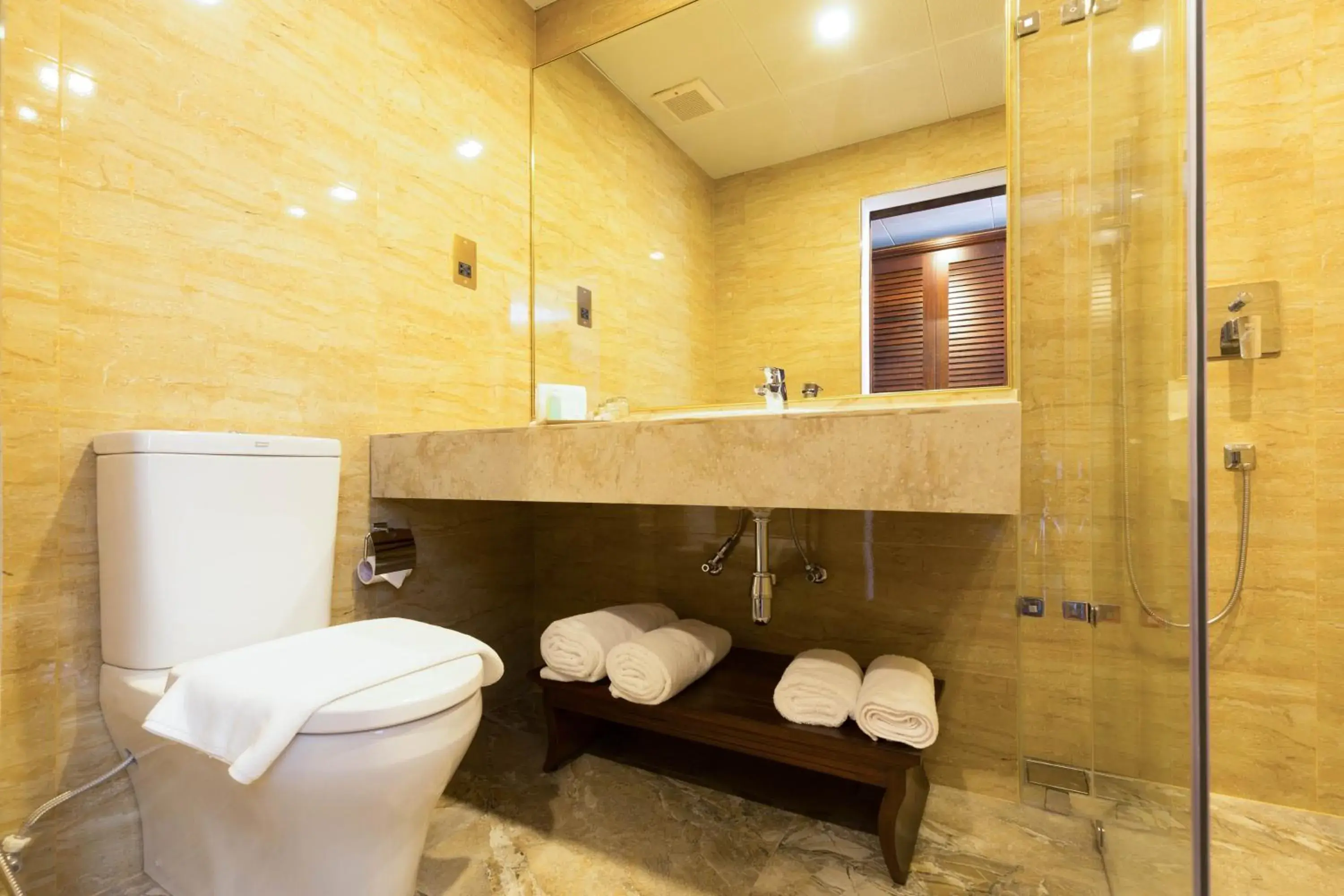 Bathroom in Trillium Boutique City Hotel Bathroom in Trillium Boutique City Hotel