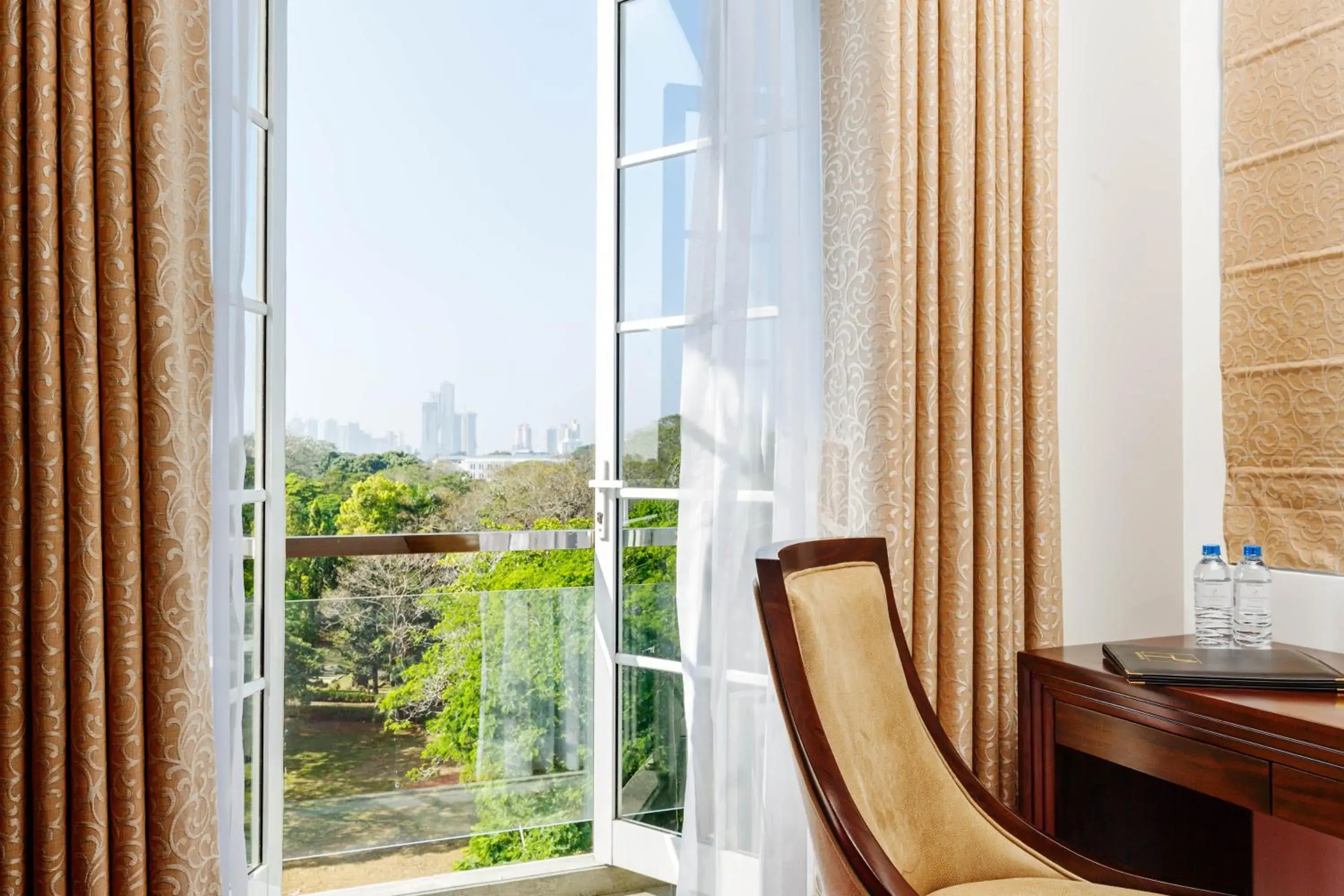 Garden view in Trillium Boutique City Hotel Garden view in Trillium Boutique City Hotel