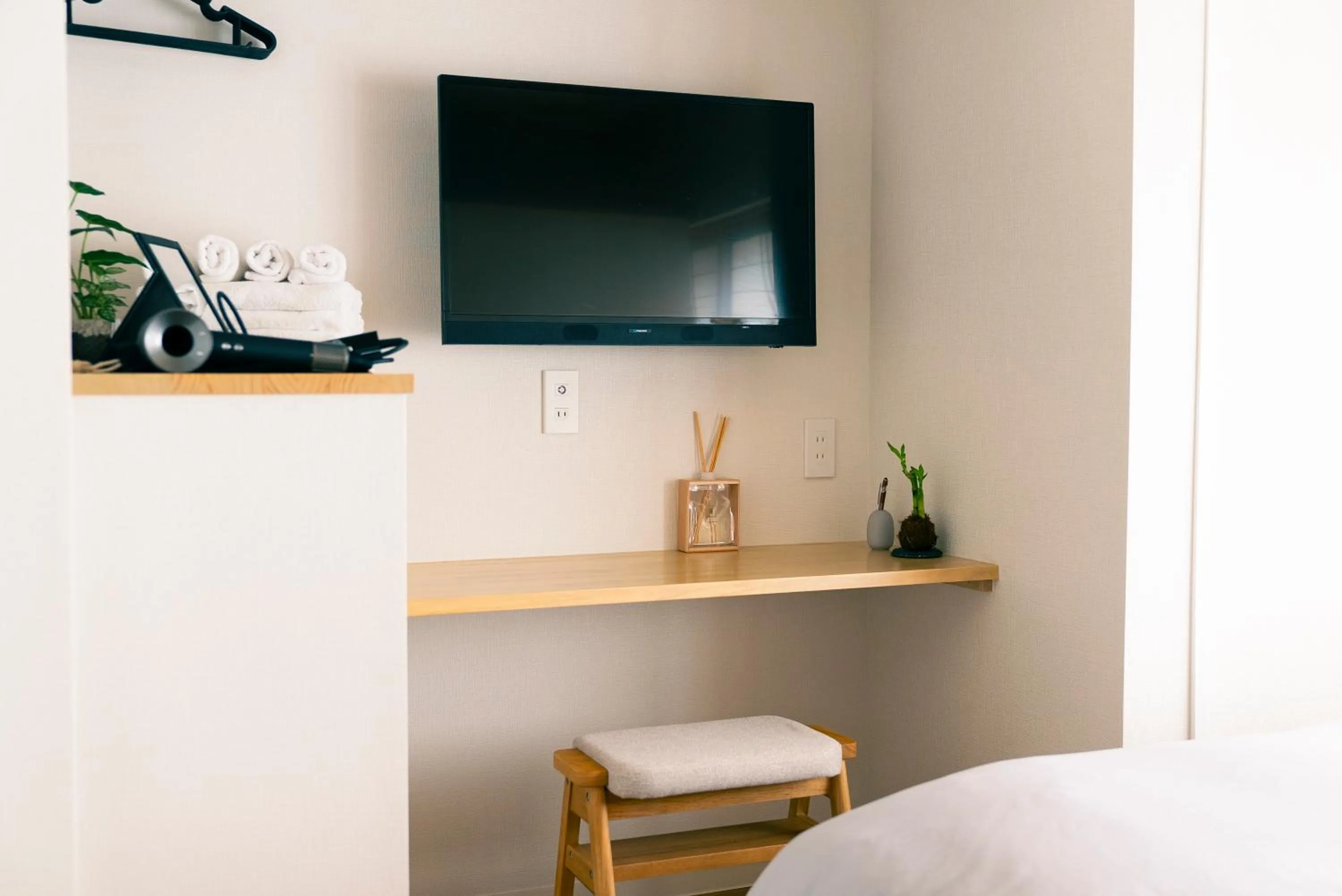 TV and multimedia in Yokohama Classic Apartment