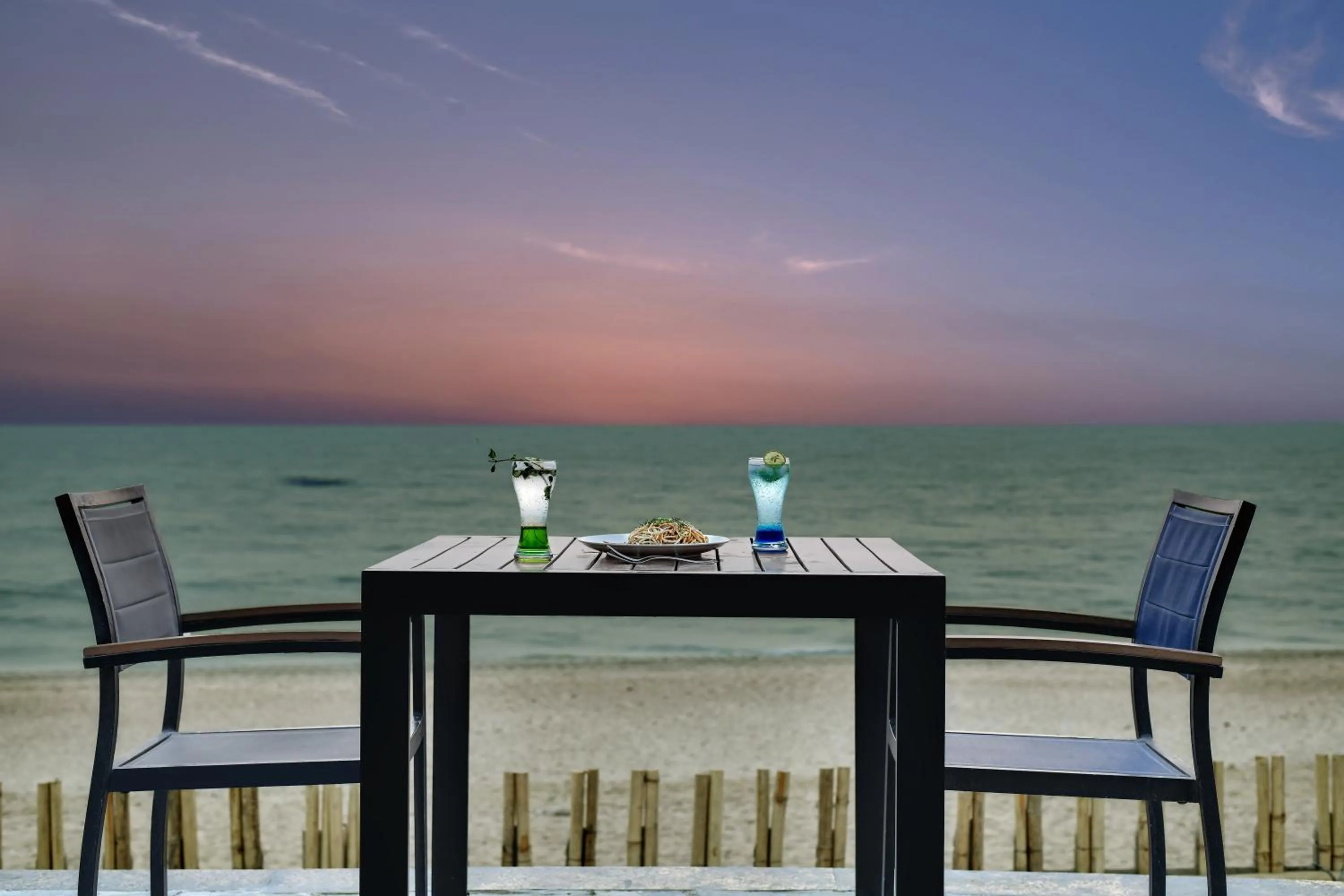 Restaurant/places to eat in The Fern Leo Beach Resort , Madhavpur