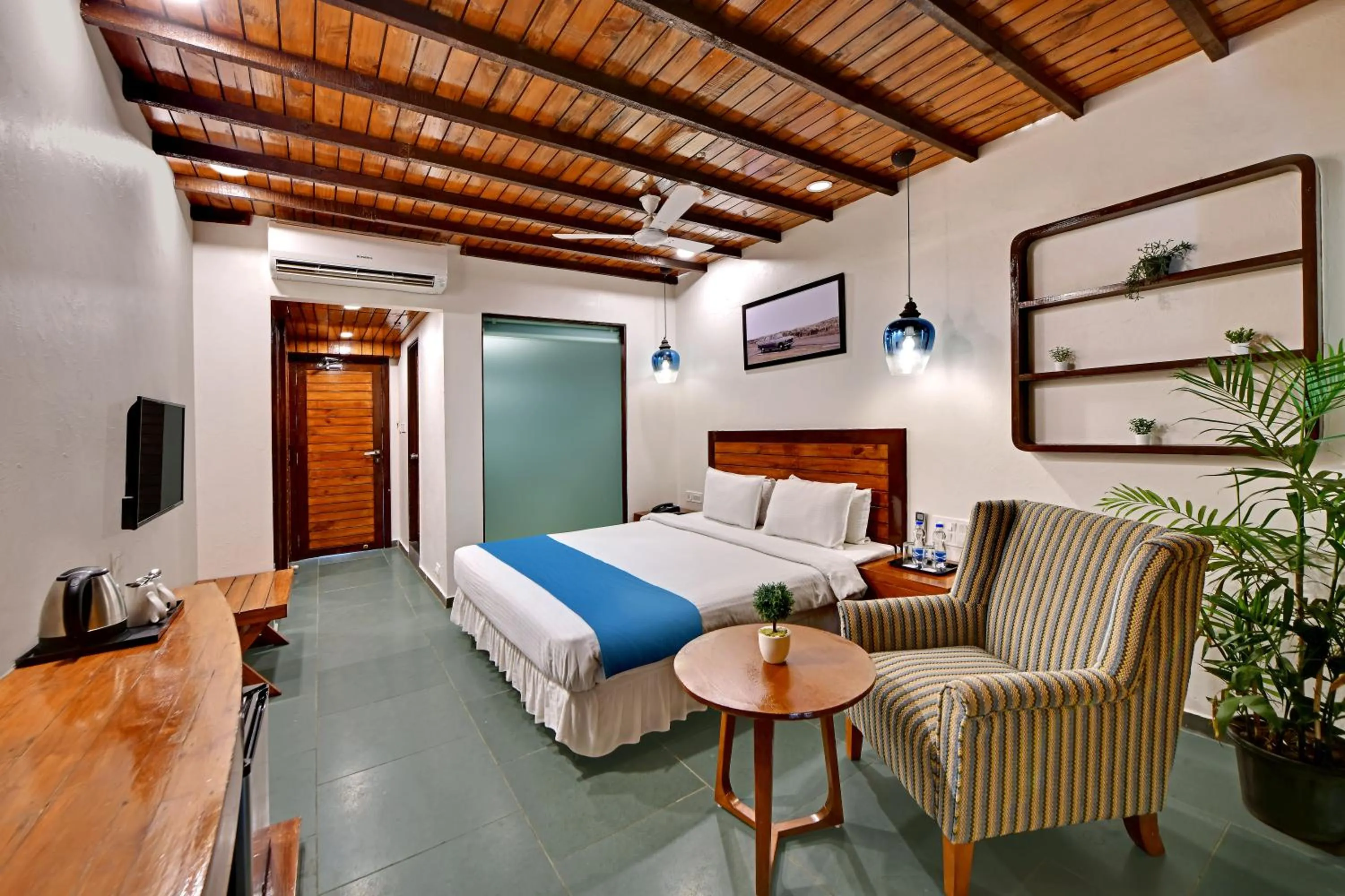 Photo of the whole room, Bed in The Fern Leo Beach Resort , Madhavpur