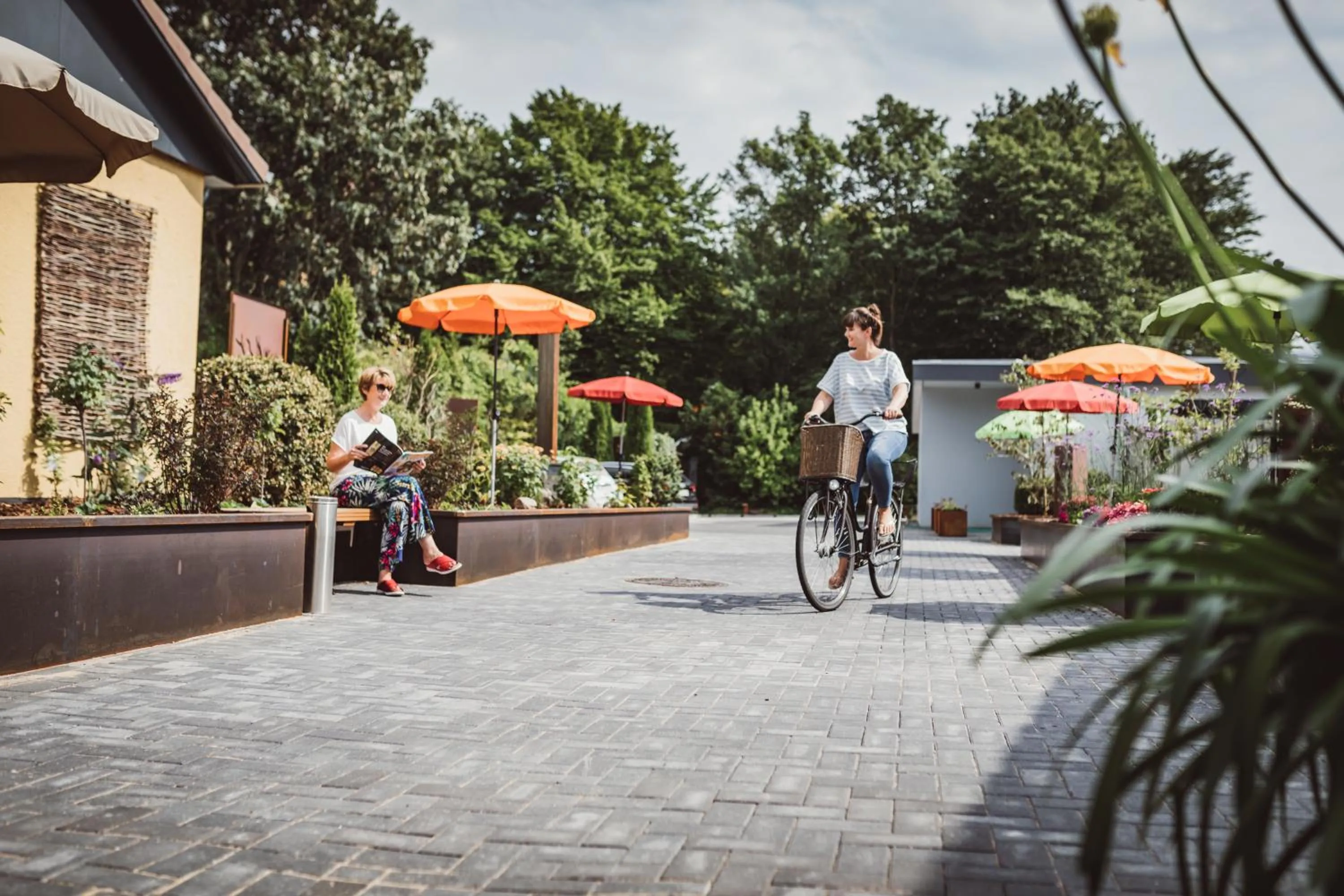 Garden in Hotel Hildebrandt's